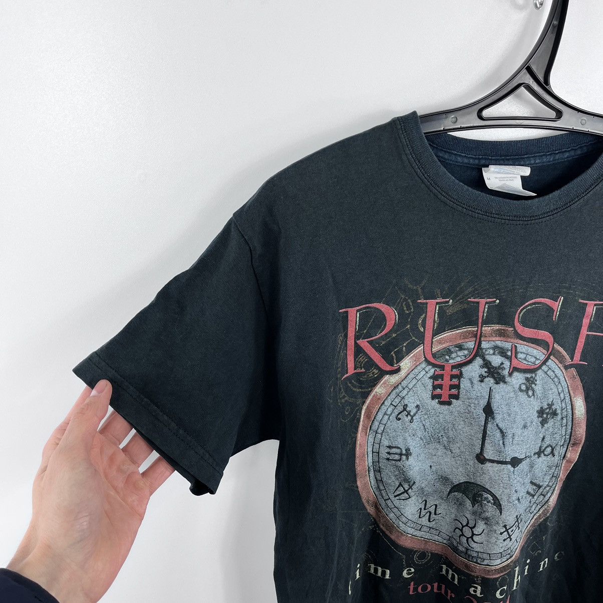 Gildan Vtg Gildan Rush Time Machine 2011 Big Logo TShirt Navy SizeM Size US M / EU 48-50 / 2 - 3 Thumbnail