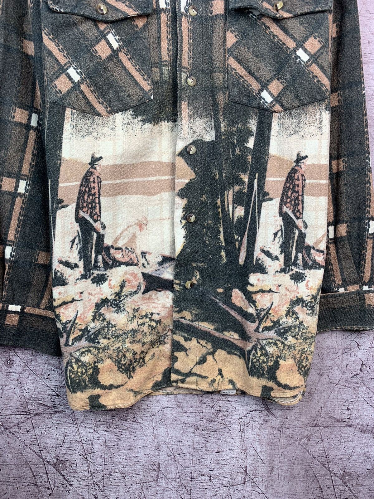 Pierre Cardin Vintage Pierre Cardin Western Wear Shirt Navajo Size US L / EU 52-54 / 3 - 4 Thumbnail
