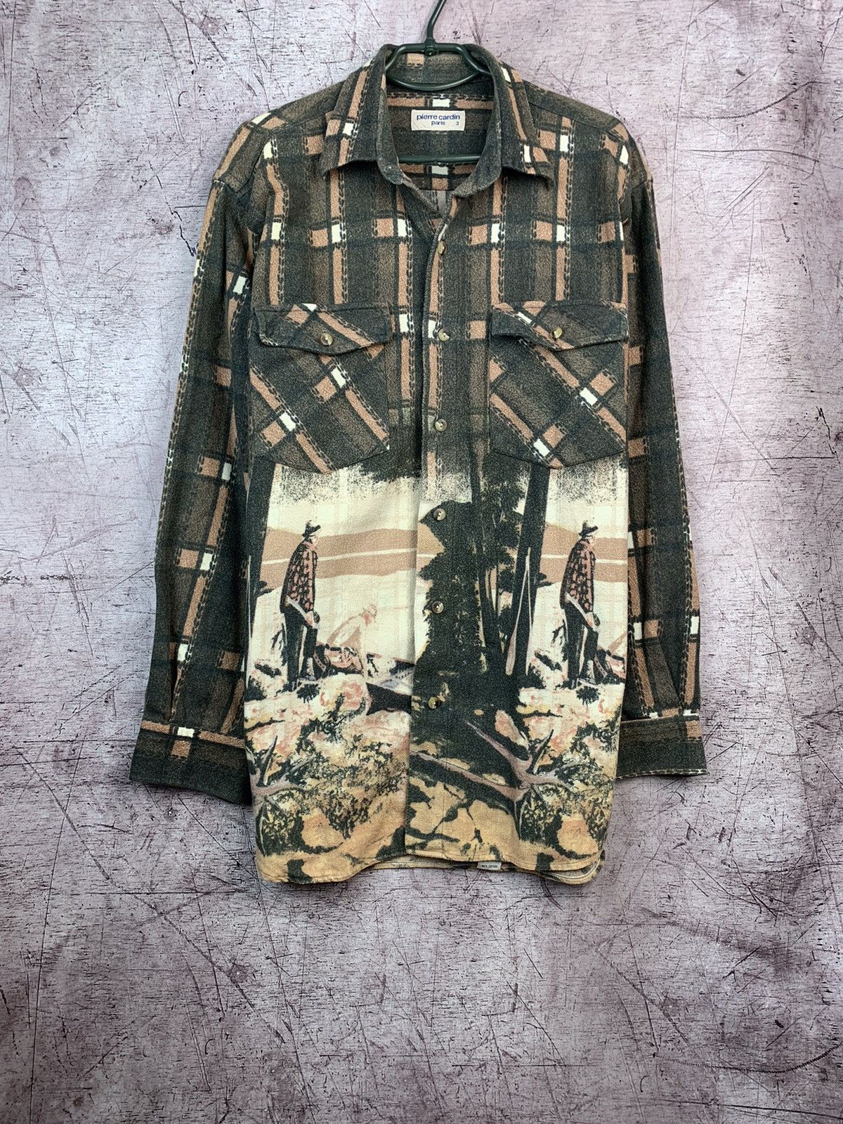 Pierre Cardin Vintage Pierre Cardin Western Wear Shirt Navajo Size US L / EU 52-54 / 3 - 1 Thumbnail