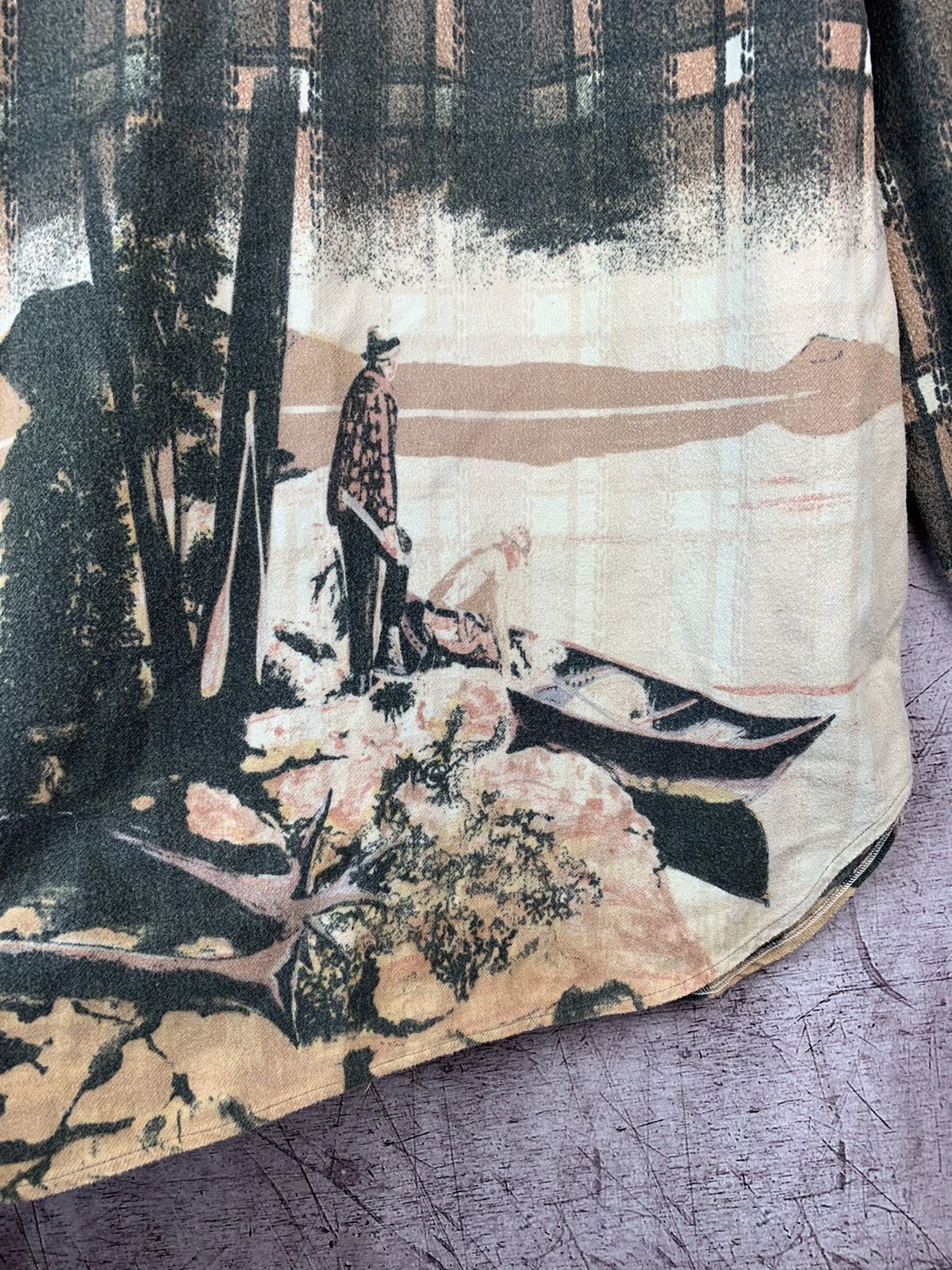 Pierre Cardin Vintage Pierre Cardin Western Wear Shirt Navajo Size US L / EU 52-54 / 3 - 11 Thumbnail