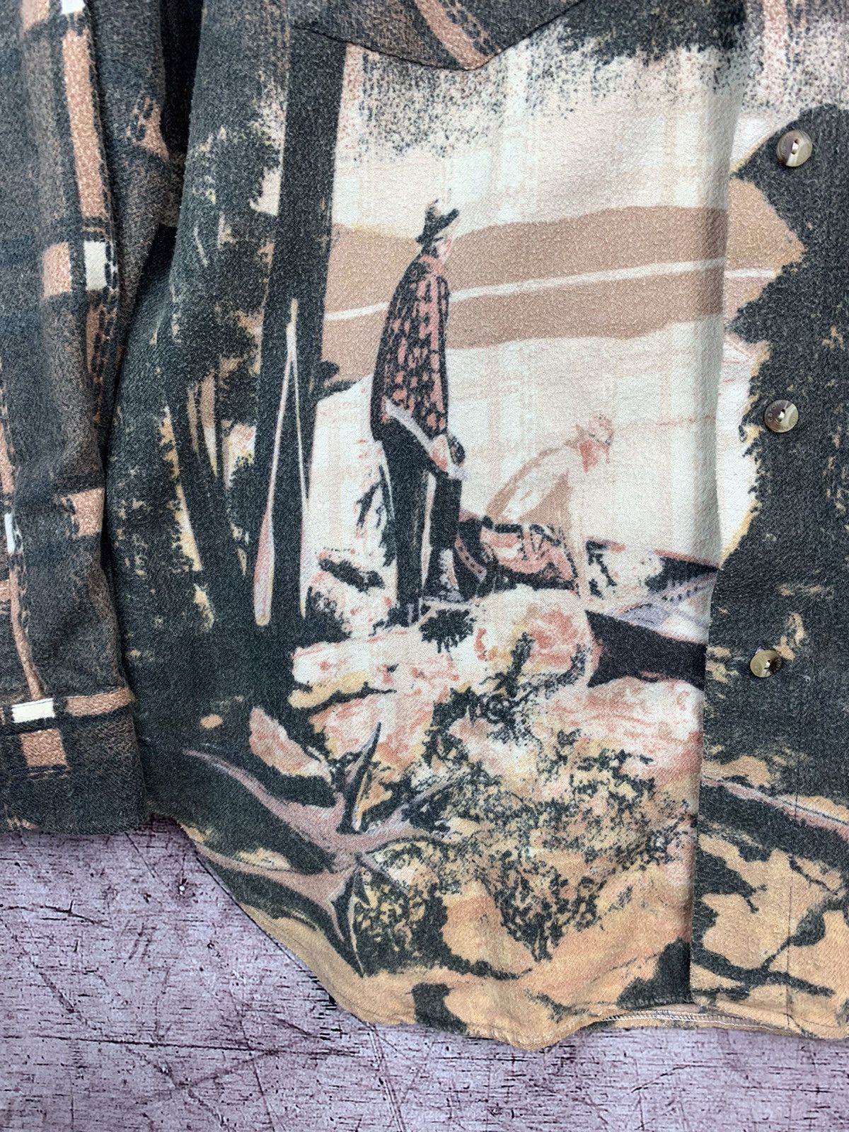 Pierre Cardin Vintage Pierre Cardin Western Wear Shirt Navajo Size US L / EU 52-54 / 3 - 7 Thumbnail
