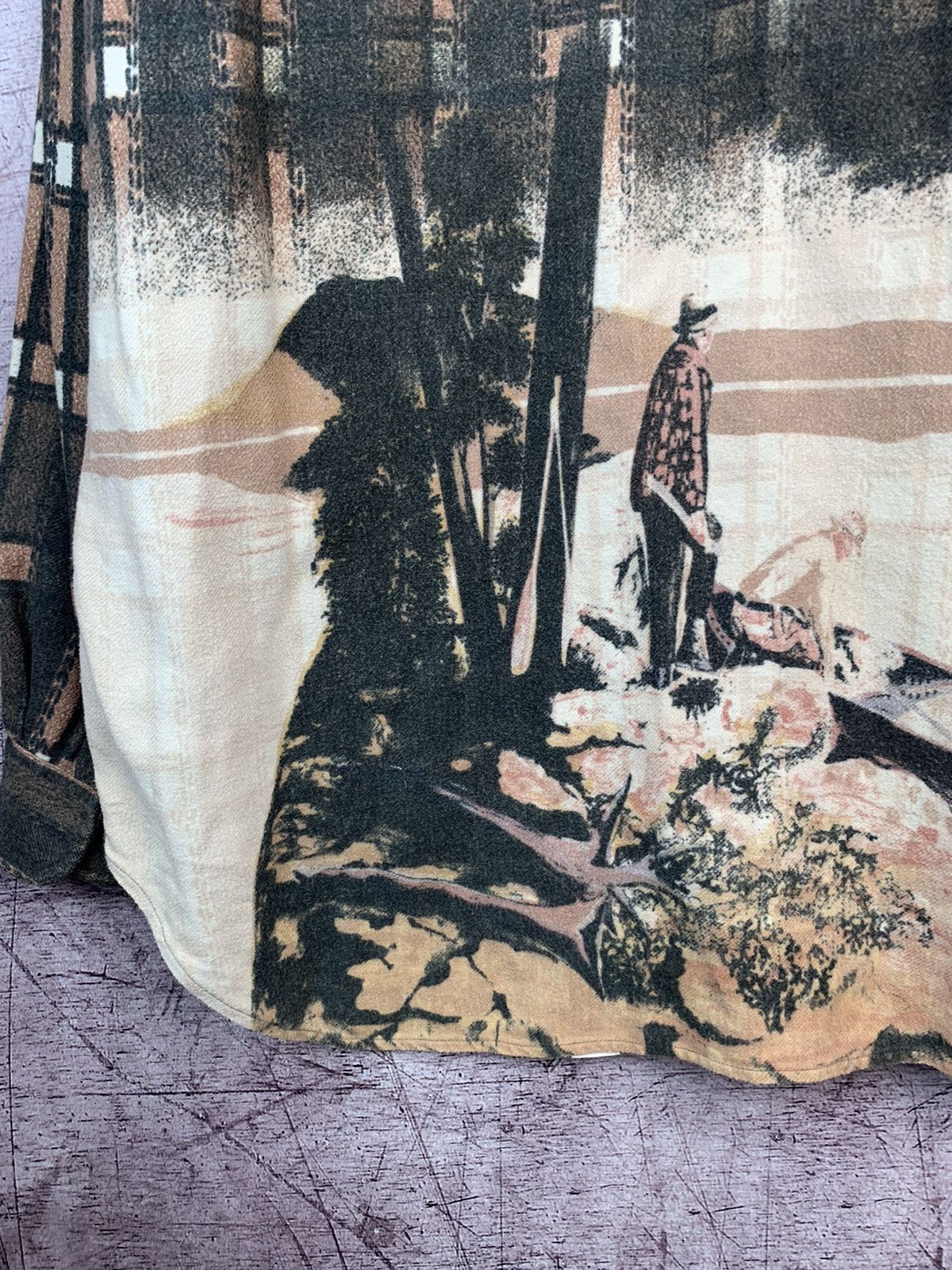 Pierre Cardin Vintage Pierre Cardin Western Wear Shirt Navajo Size US L / EU 52-54 / 3 - 12 Thumbnail