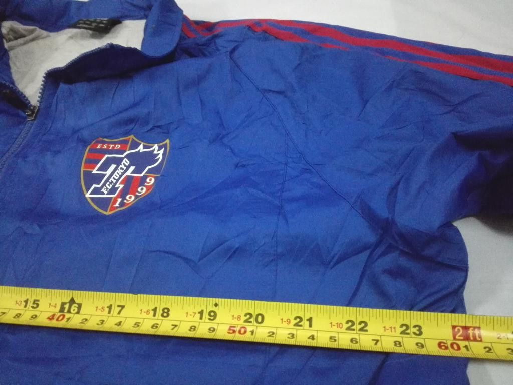 Adidas Adidas FC Tokyo 1999 Original Windbreaker J-League Size US L / EU 52-54 / 3 - 8 Thumbnail