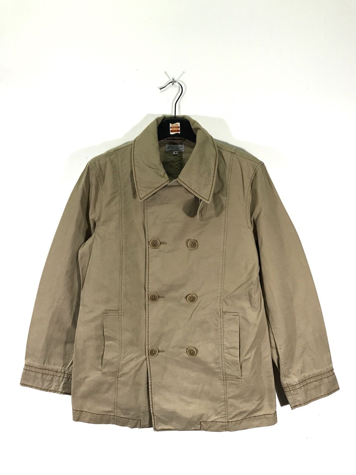 United Arrows United Arrows Double Breasted Work Jacket Made In Japan Size US M / EU 48-50 / 2 - 1 Thumbnail
