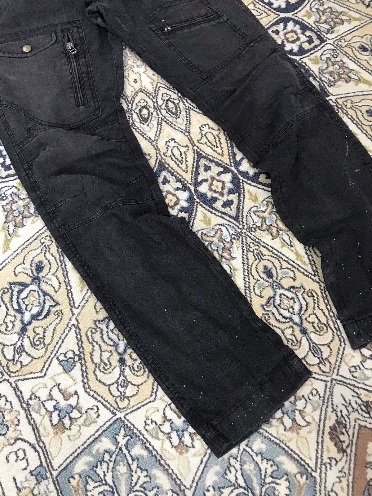 Morgan Homme Vintage Morgan Homme Distressed Bondage Cargo Pants Size US 32 / EU 48 - 4 Thumbnail