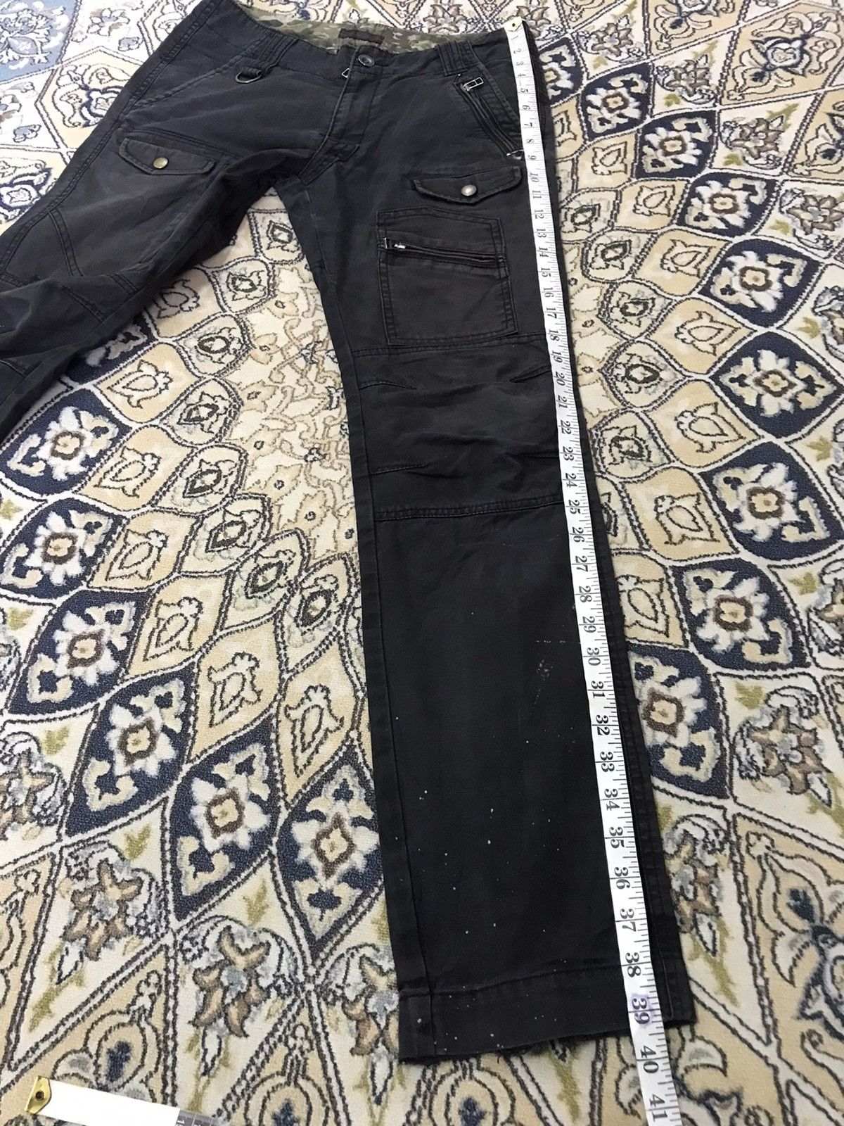 Morgan Homme Vintage Morgan Homme Distressed Bondage Cargo Pants Size US 32 / EU 48 - 25 Thumbnail