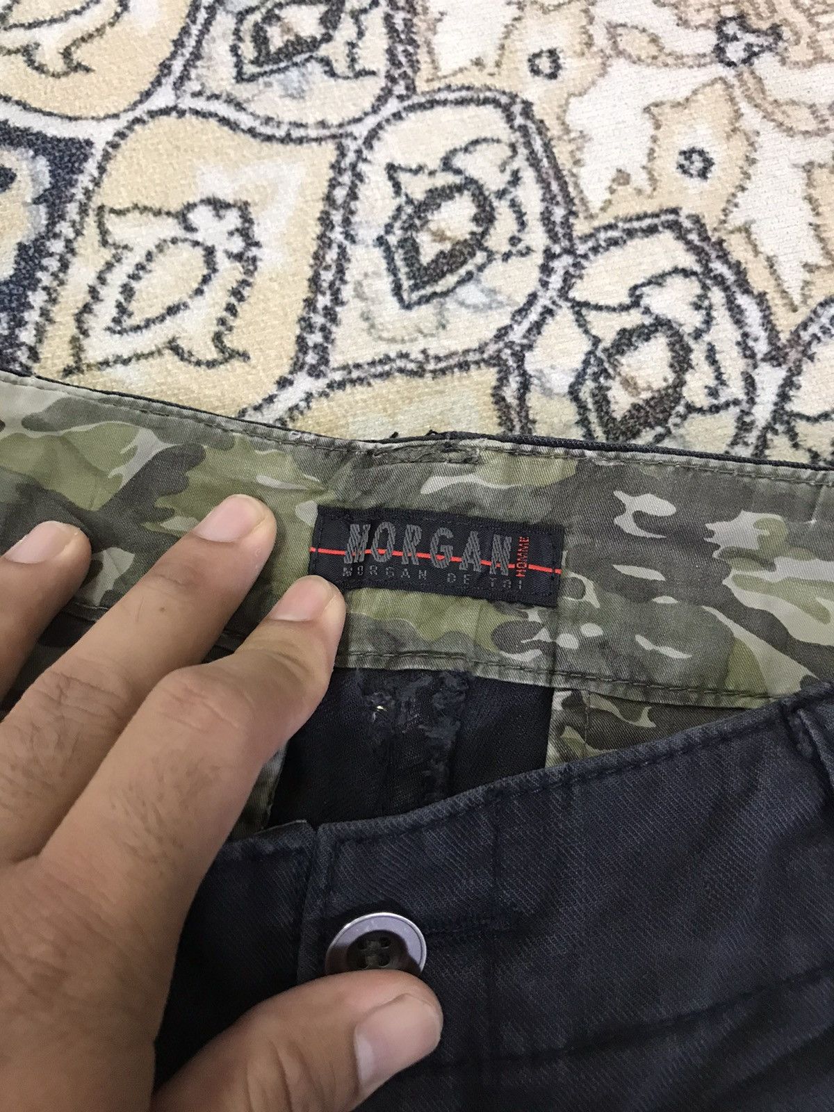 Morgan Homme Vintage Morgan Homme Distressed Bondage Cargo Pants Size US 32 / EU 48 - 9 Thumbnail