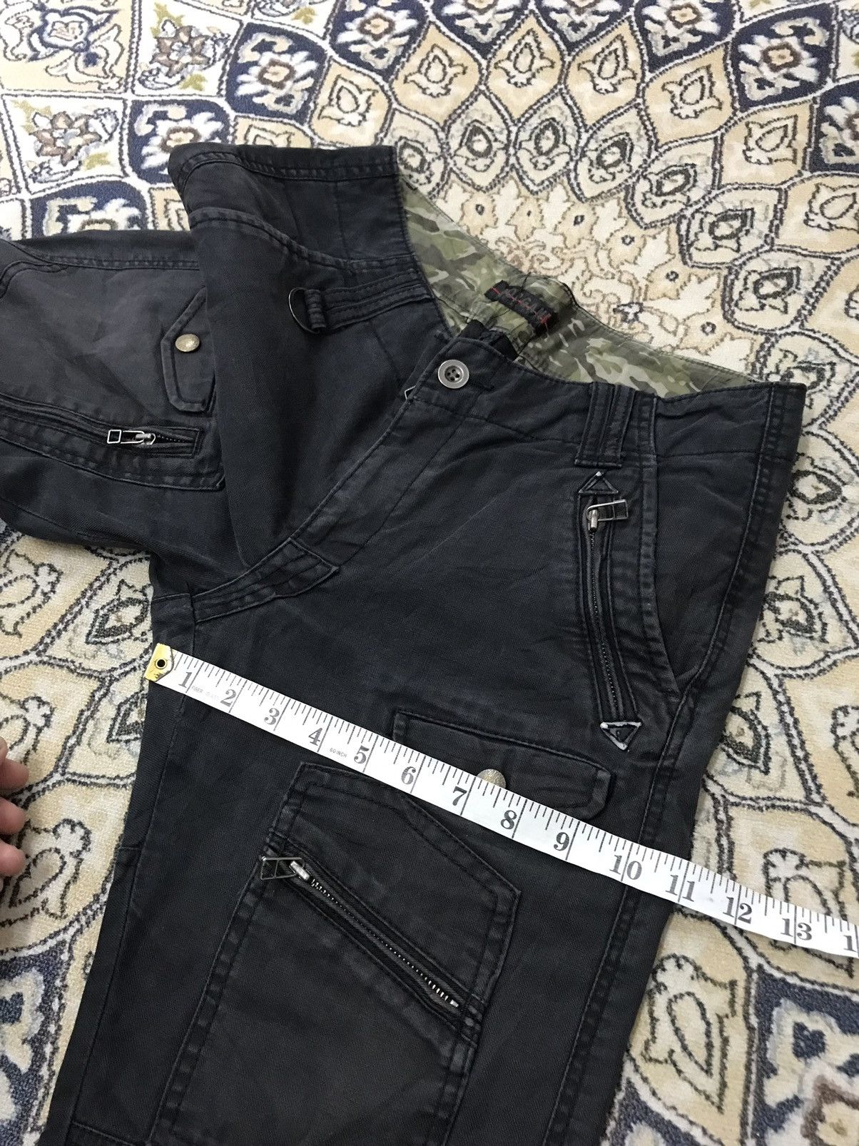 Morgan Homme Vintage Morgan Homme Distressed Bondage Cargo Pants Size US 32 / EU 48 - 21 Thumbnail