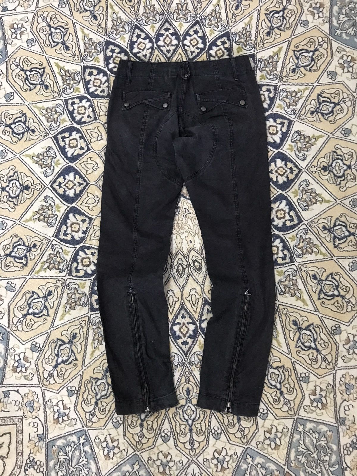 Morgan Homme Vintage Morgan Homme Distressed Bondage Cargo Pants Size US 32 / EU 48 - 2 Thumbnail