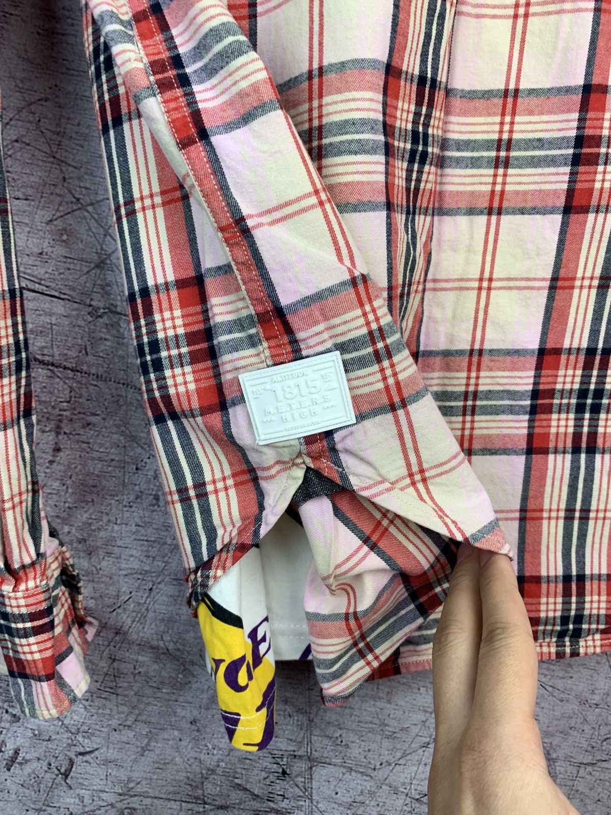 Flannel Vintage Flannel Shirt Travis Scott Style Size US M / EU 48-50 / 2 - 5 Thumbnail