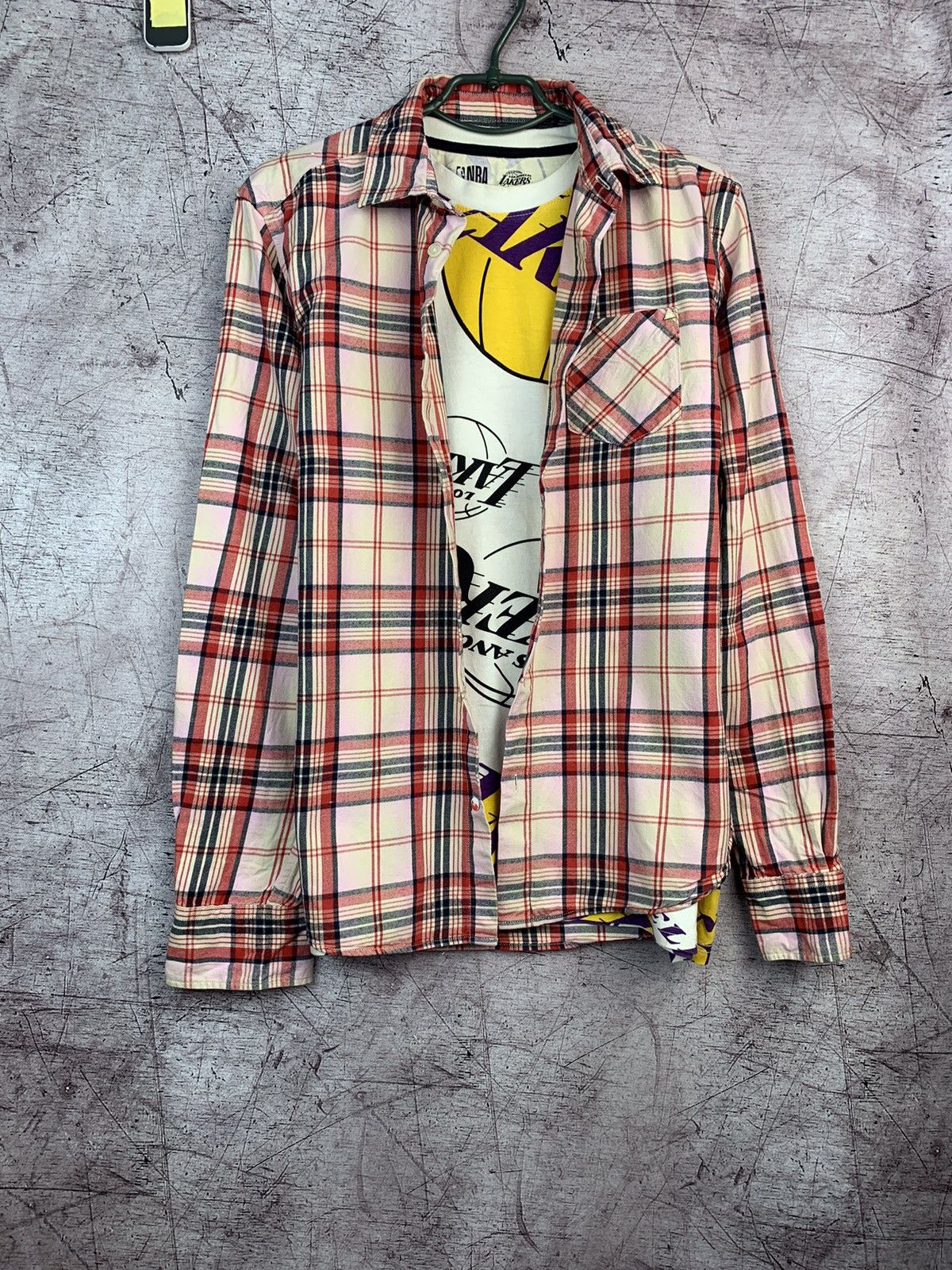 Flannel Vintage Flannel Shirt Travis Scott Style Size US M / EU 48-50 / 2 - 1 Thumbnail