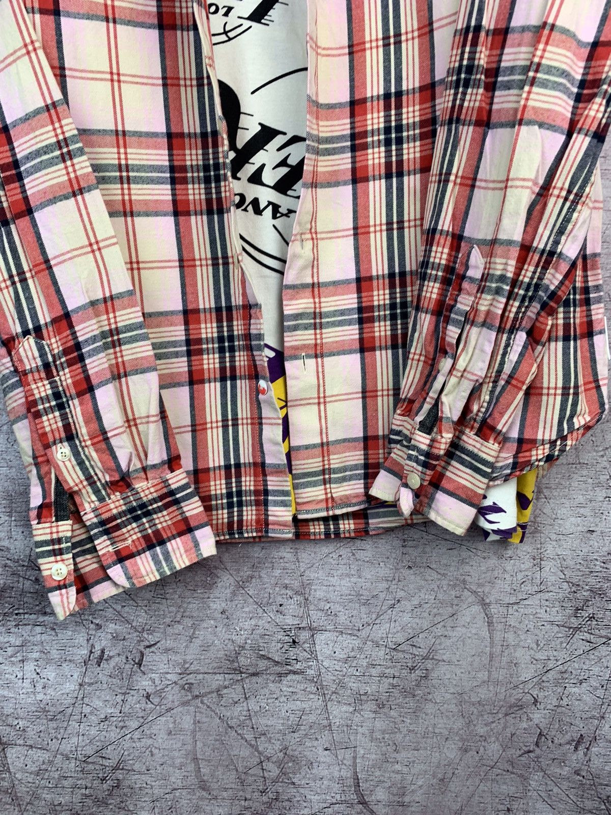 Flannel Vintage Flannel Shirt Travis Scott Style Size US M / EU 48-50 / 2 - 4 Thumbnail