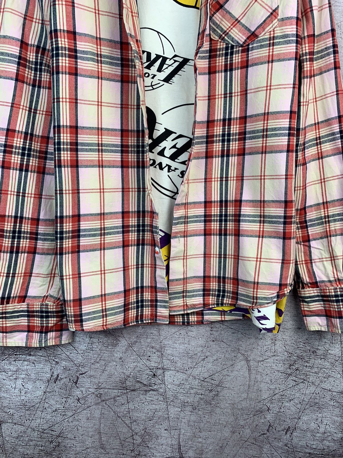 Flannel Vintage Flannel Shirt Travis Scott Style Size US M / EU 48-50 / 2 - 3 Thumbnail