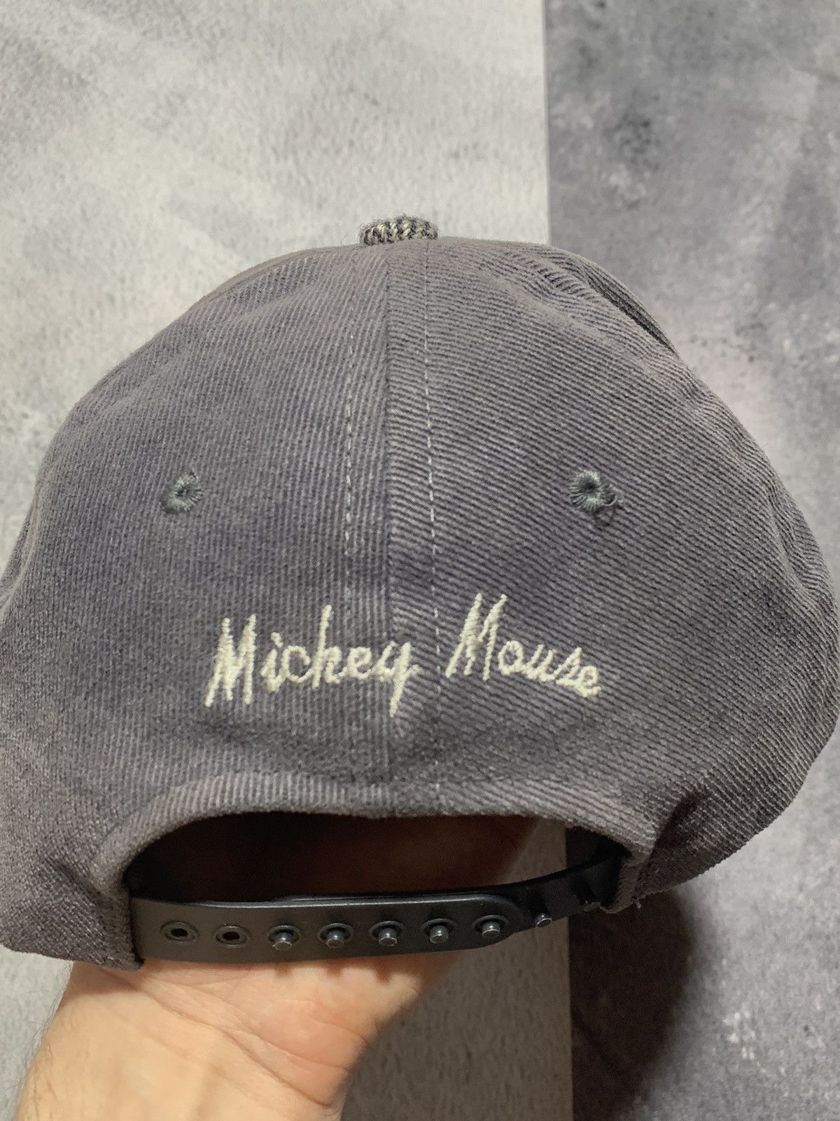 Disney × Vintage Vintage Mickey Mouse Disney cap big logo style Size ONE SIZE - 2 Thumbnail