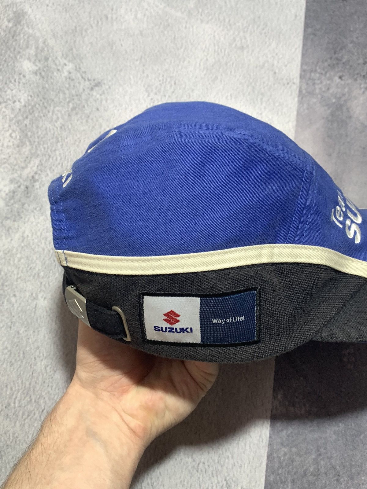 Japanese Brand × Vintage Vintage Y2K Team Suzuki cap streetwear big logo style Size ONE SIZE - 3 Thumbnail