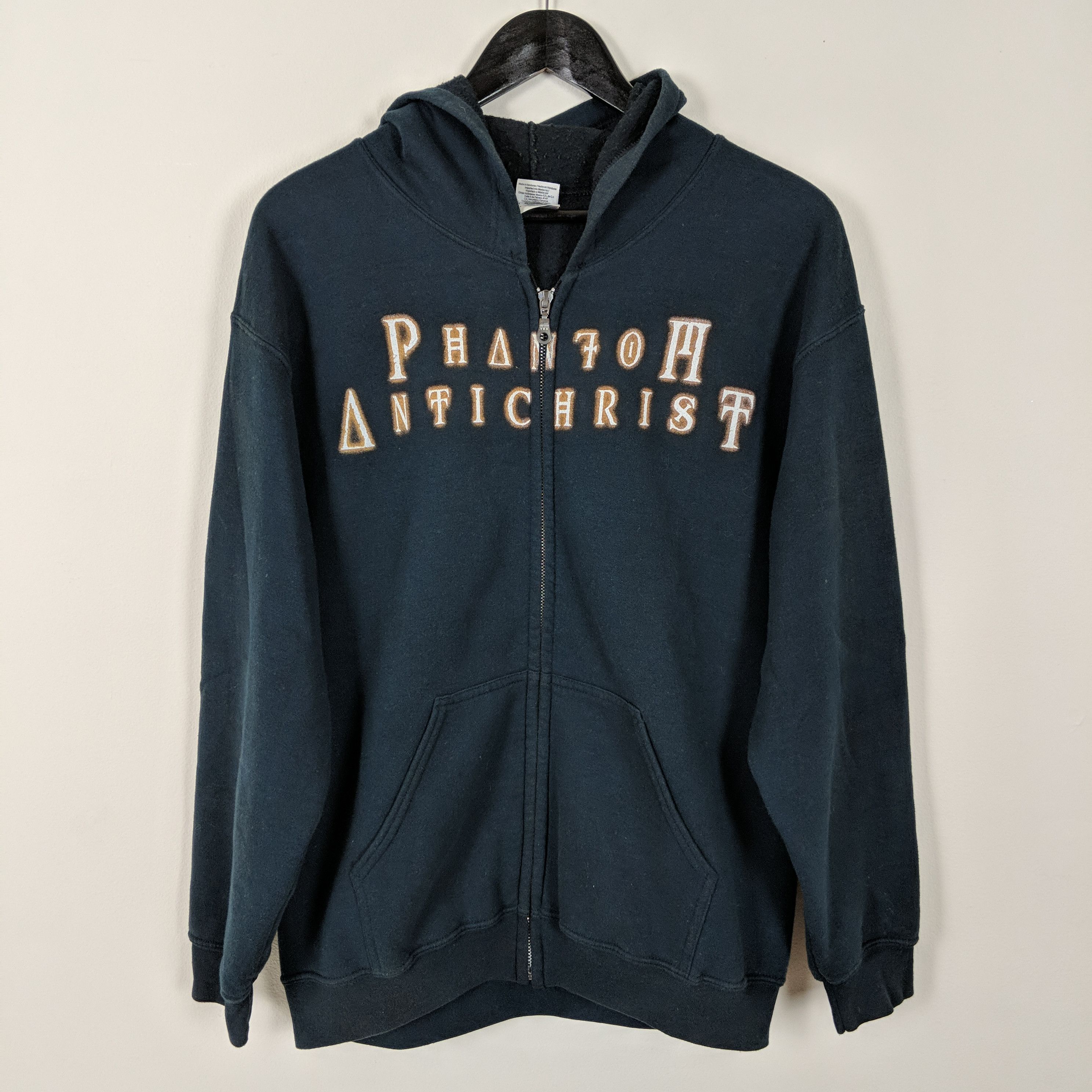 Band Tees 2012 Kreator Phantom Antichrist Promo Zip Up Hoodie Size US M / EU 48-50 / 2 - 2 Thumbnail