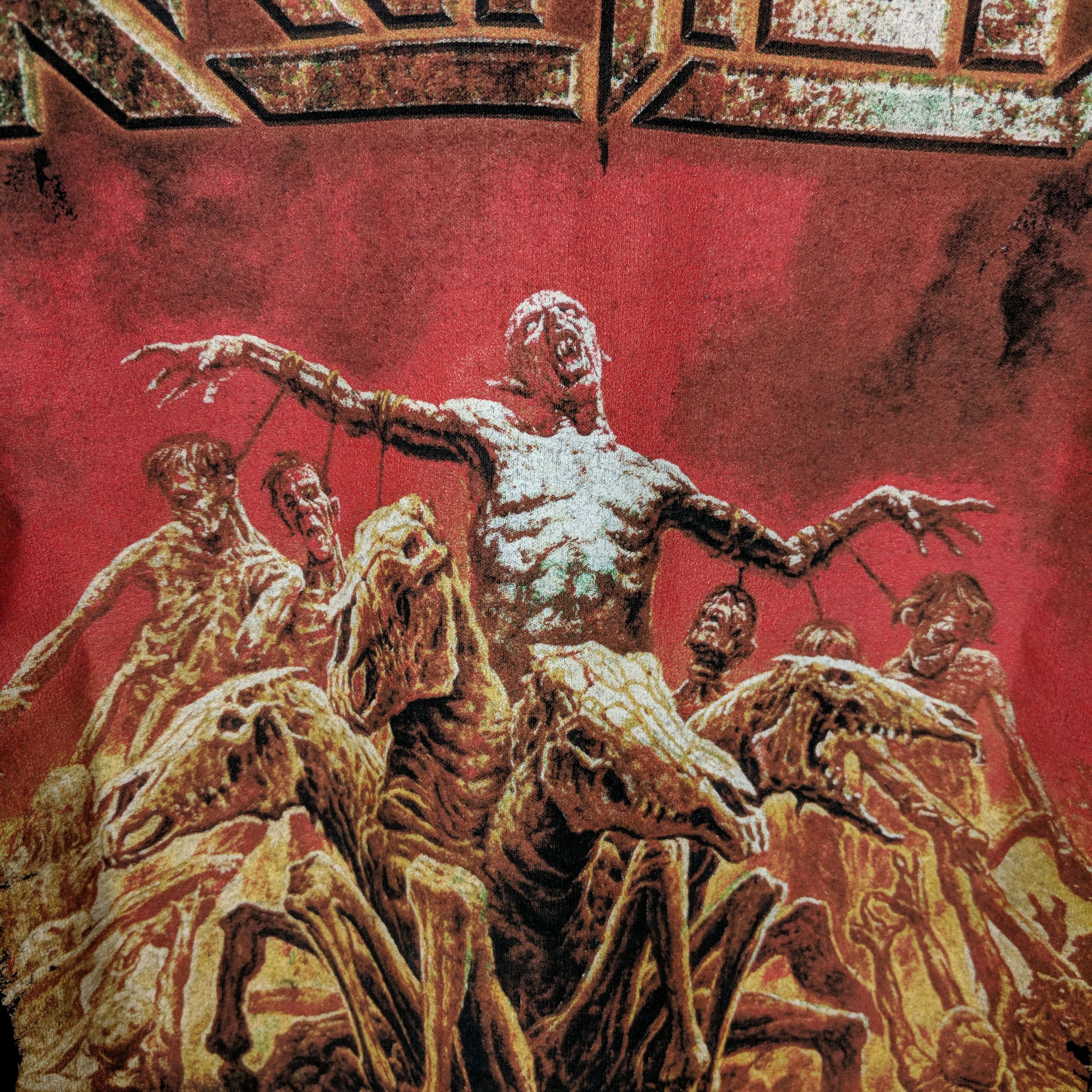Band Tees 2012 Kreator Phantom Antichrist Promo Zip Up Hoodie Size US M / EU 48-50 / 2 - 6 Thumbnail