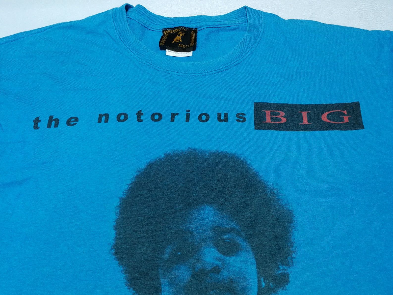 Band Tees Vintage Notorious Big Biggie Sky's the limit Tee Size US M / EU 48-50 / 2 - 2 Thumbnail