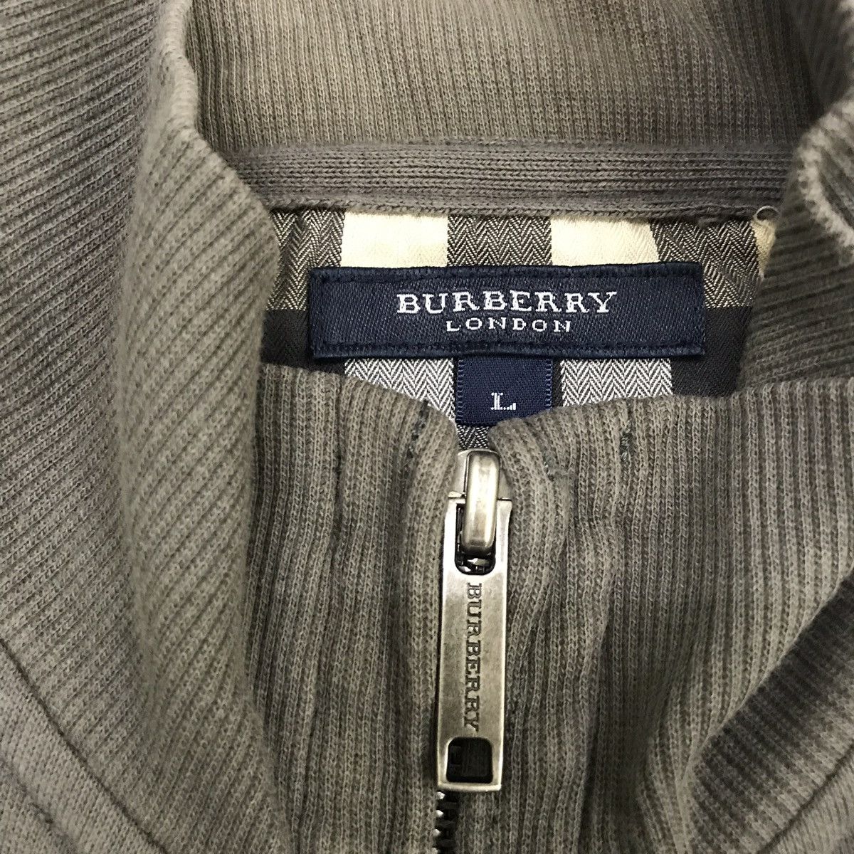 Burberry Burberry Zipper Sweater Size US L / EU 52-54 / 3 - 4 Thumbnail
