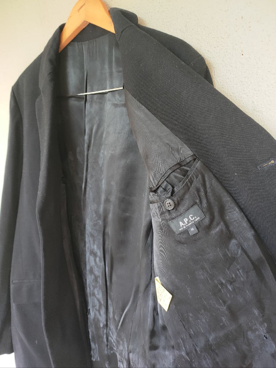 A.P.C. THRASHED A.P.C Cotton Jacket Blazer Size US M / EU 48-50 / 2 - 10 Thumbnail