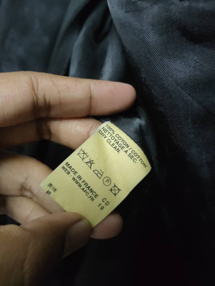 A.P.C. THRASHED A.P.C Cotton Jacket Blazer Size US M / EU 48-50 / 2 - 7 Thumbnail