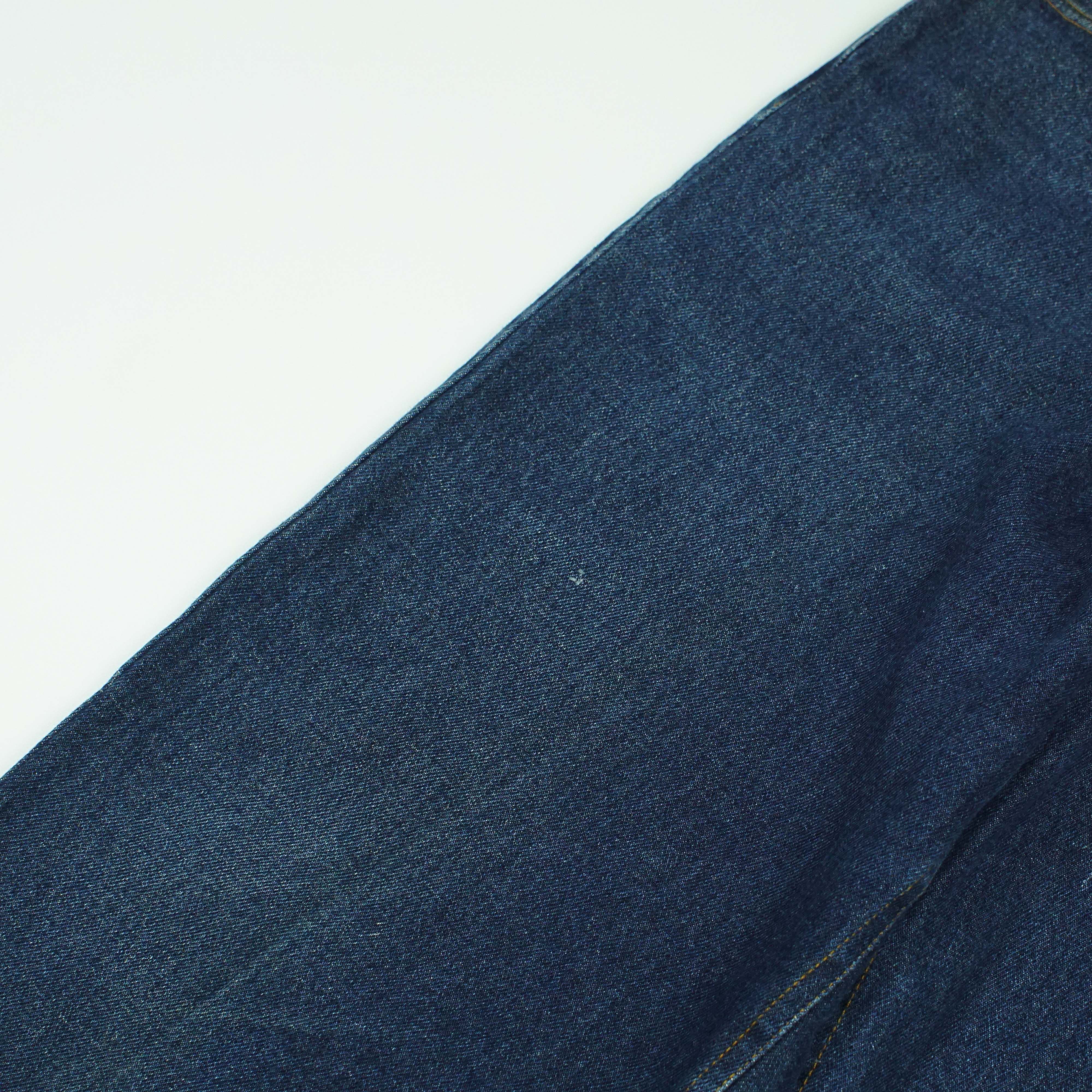 MCM × Vintage 90s MCM Studded Logo Denim Pants Size US 31 - 12 Thumbnail