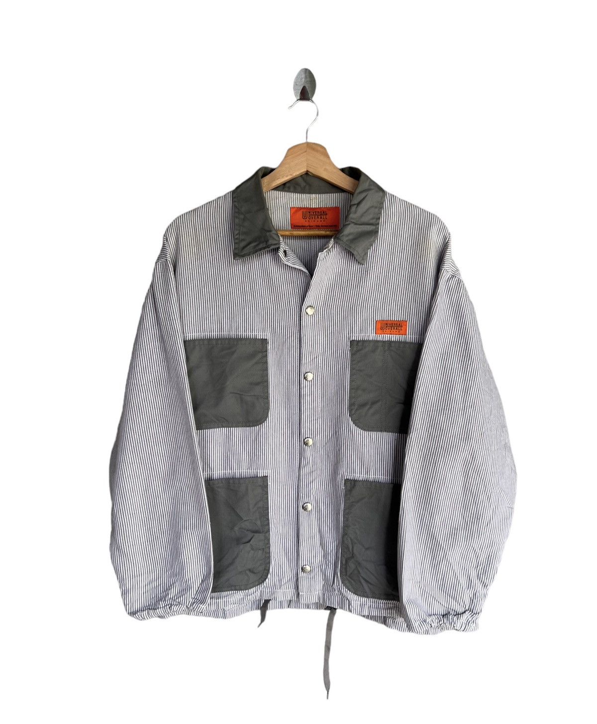 Universal Overall Chicago Universal Overall Chicago Hickory workers Jacket Size US M / EU 48-50 / 2 - 1 Thumbnail