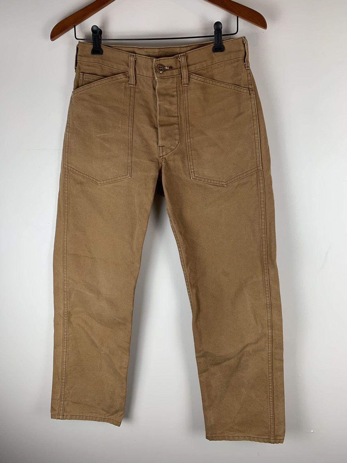 image of Sugar Cane Workwear Pants in Tan, Men's (Size 28)