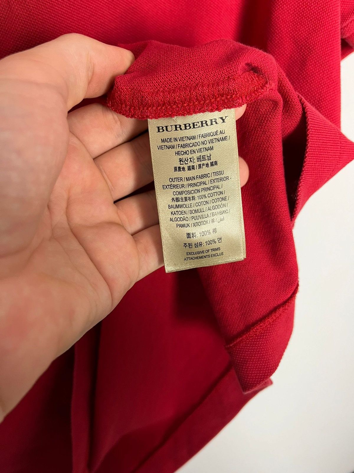 Burberry Burberry polo tshirt Size US S / EU 44-46 / 1 - 5 Thumbnail