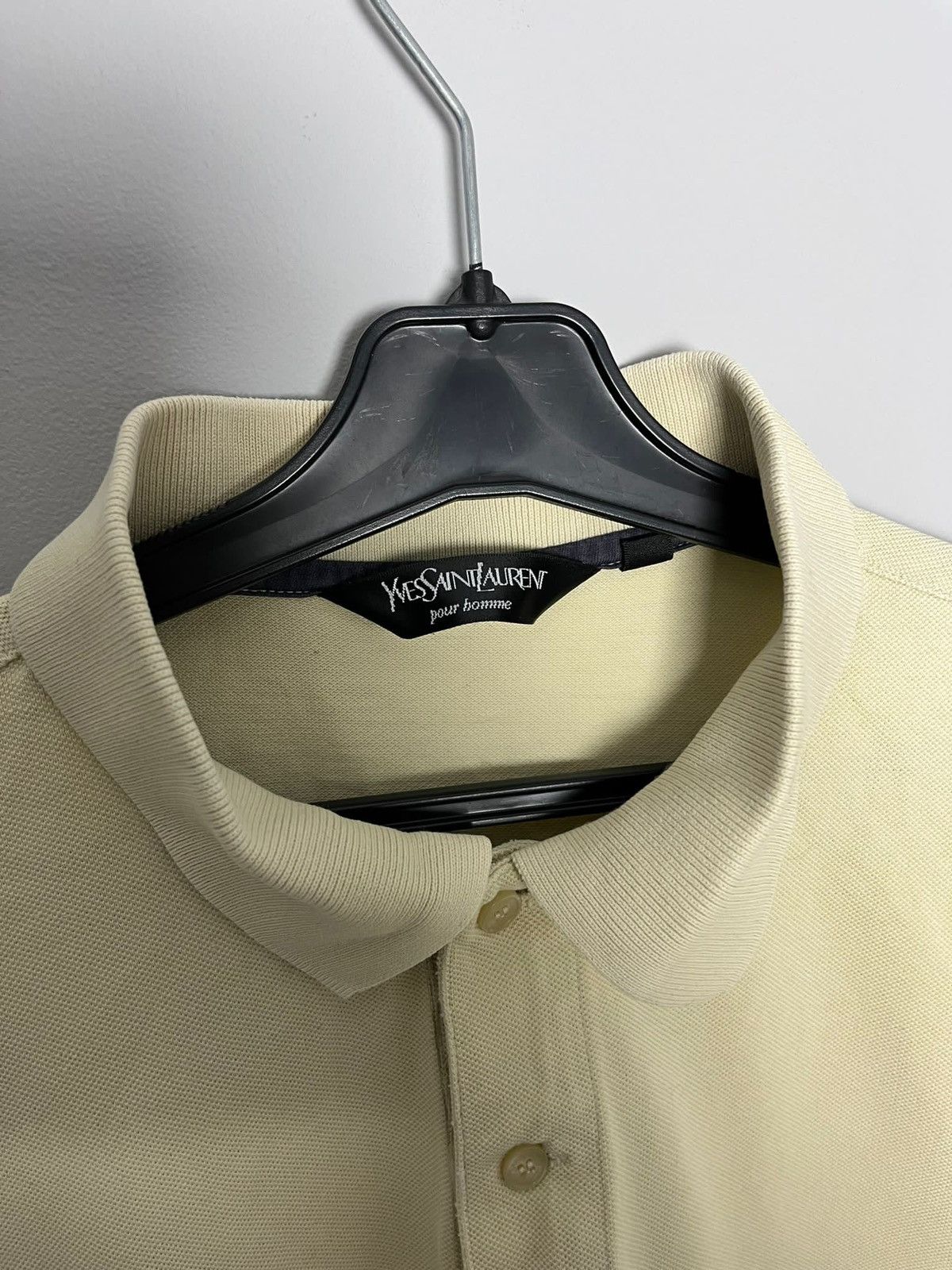 Vintage × Yves Saint Laurent Vintage yves saint laurent polo tshirt Size US XL / EU 56 / 4 - 2 Thumbnail