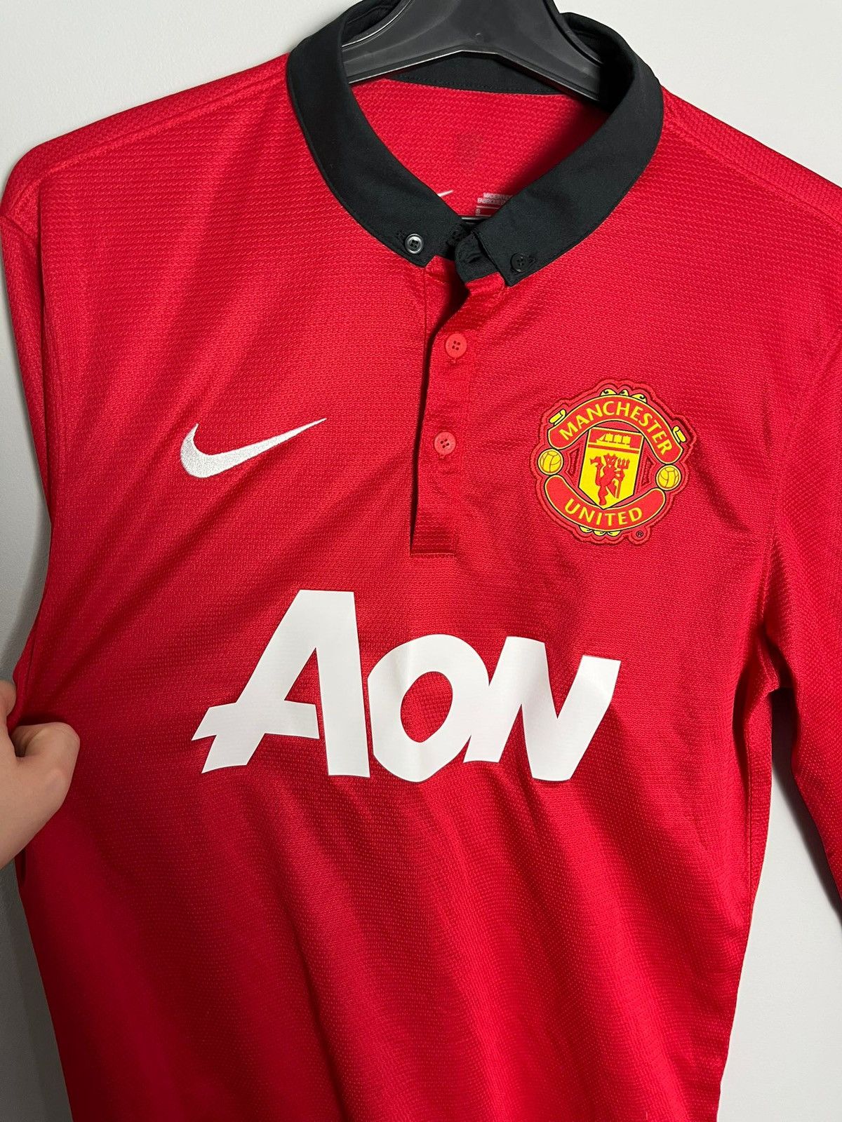 Nike Nike Manchester united longsleeve soccer jersey Size US S / EU 44-46 / 1 - 3 Thumbnail
