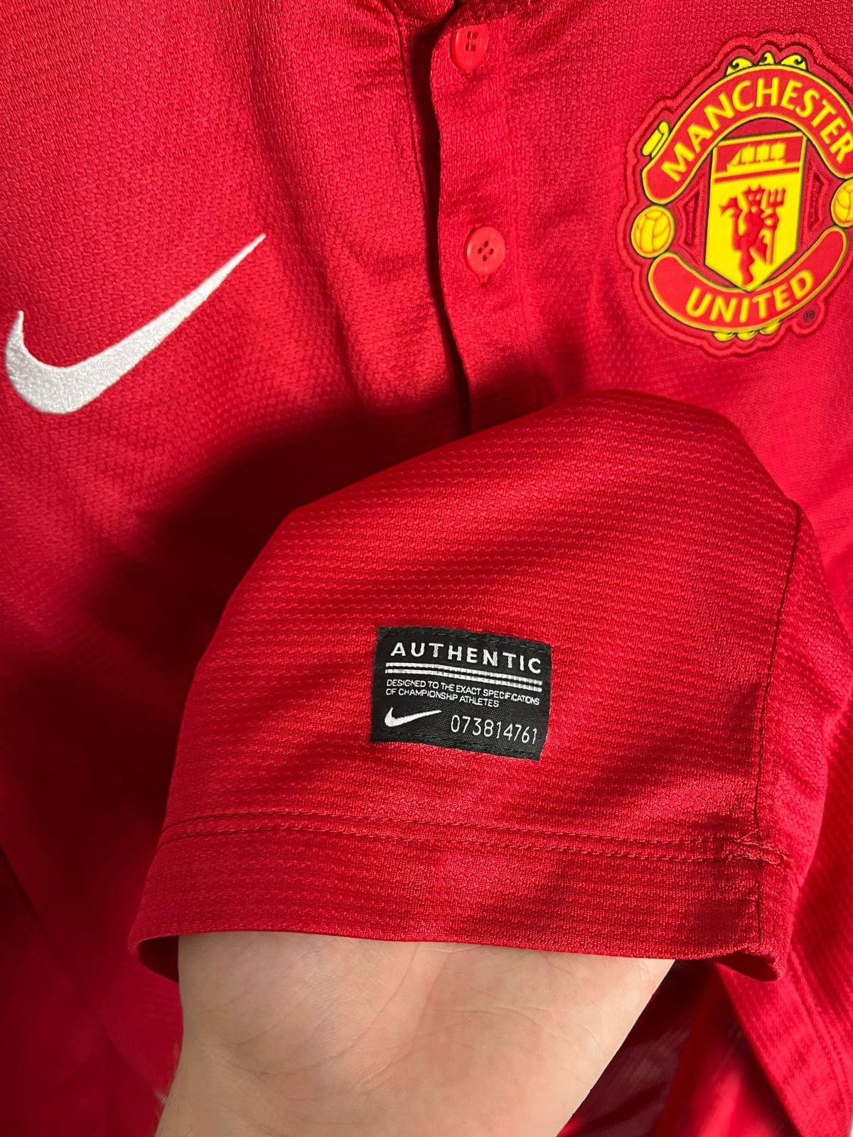 Nike Nike Manchester united longsleeve soccer jersey Size US S / EU 44-46 / 1 - 5 Thumbnail