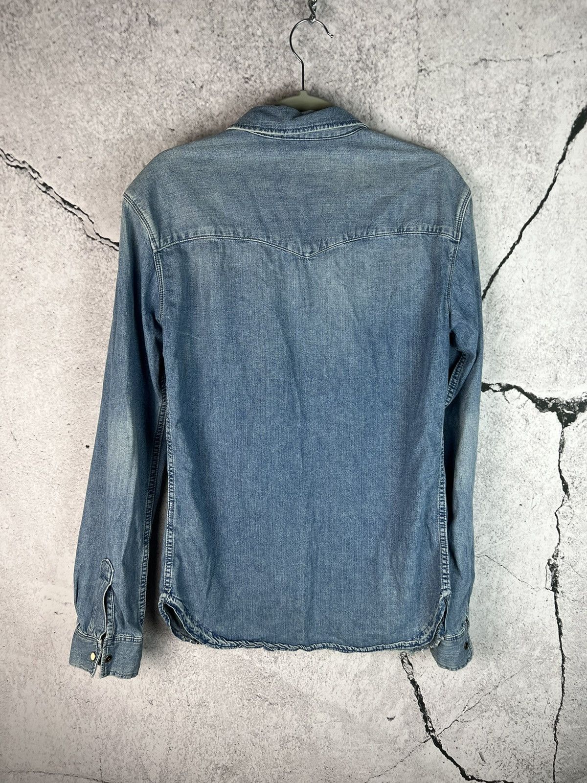 Allsaints AllSaints denim button up shirt Size US S / EU 44-46 / 1 - 2 Thumbnail