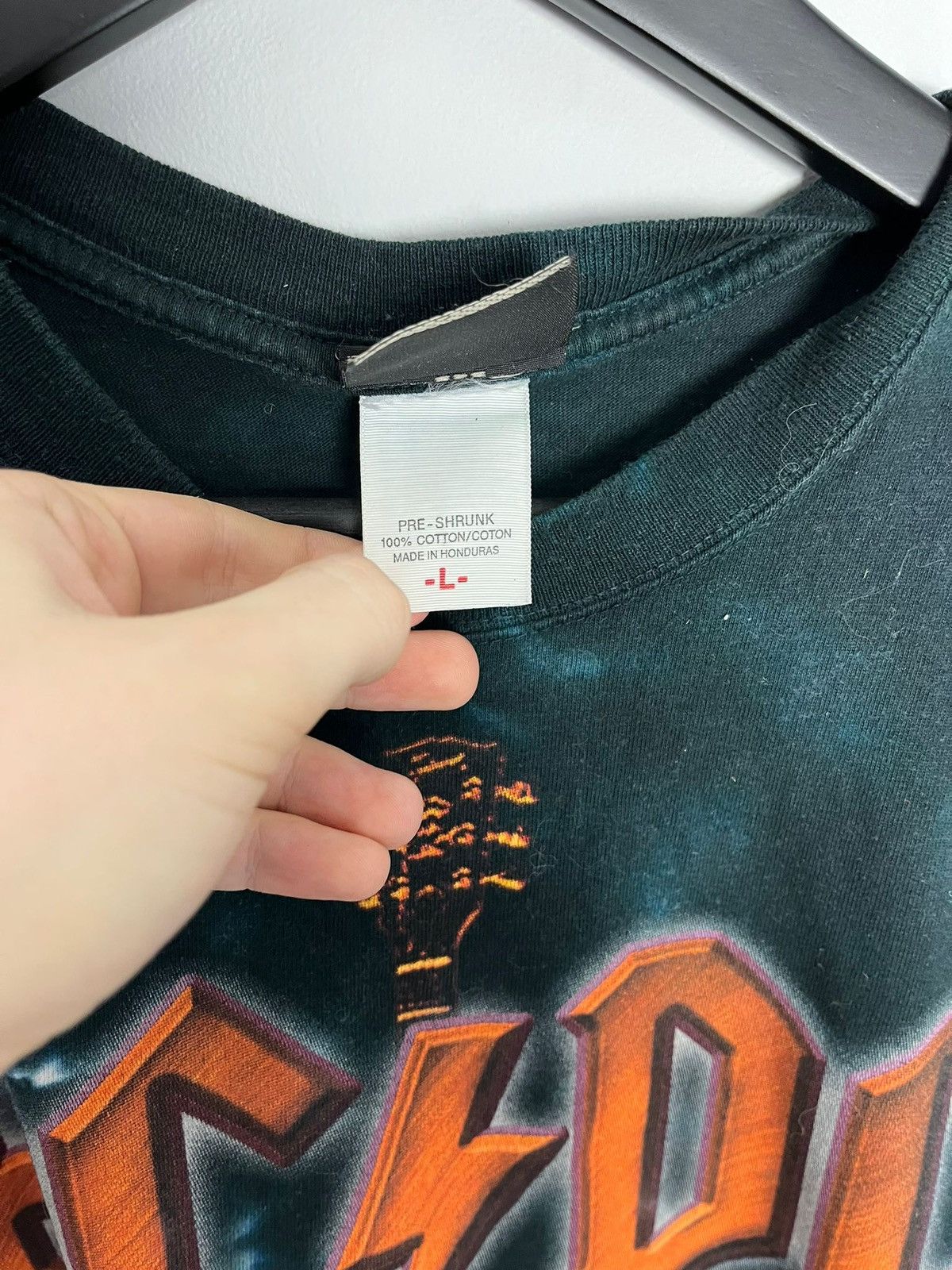 Band Tees 🔥RARE vintage acdc tshirt band tee full print y2k Size US L / EU 52-54 / 3 - 6 Thumbnail