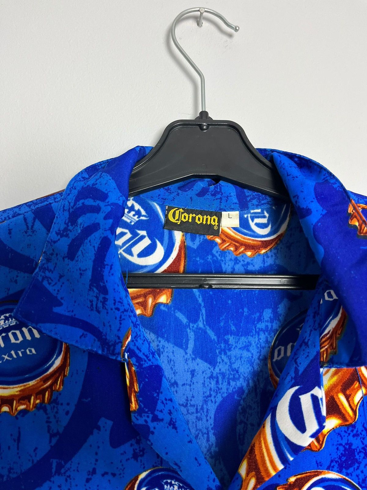 Other Rare corona extra shirt pattern y2k vintage Size US L / EU 52-54 / 3 - 2 Thumbnail