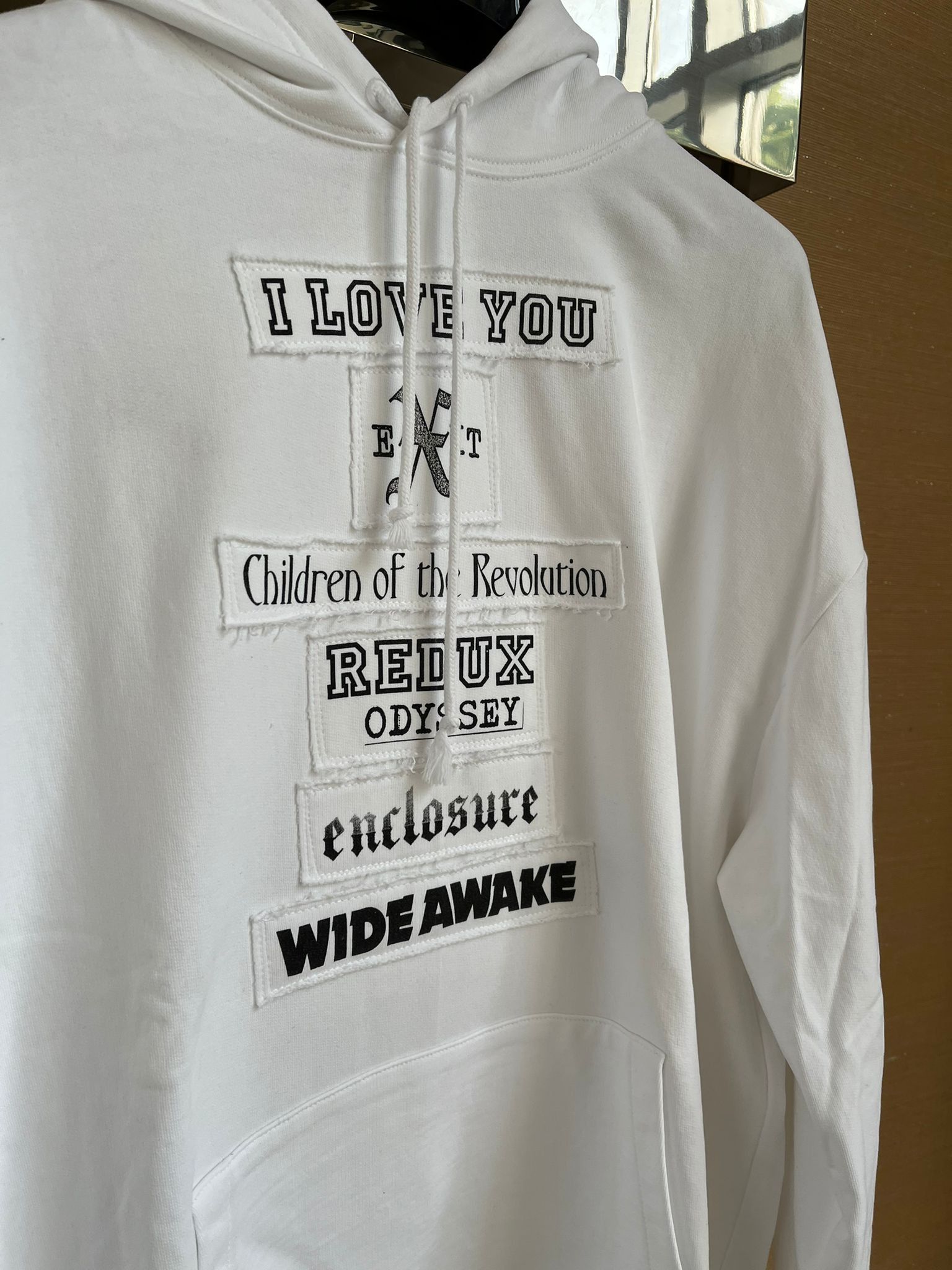 Raf Simons I Love You / Children of the Revolution Hoodie Size US L / EU 52-54 / 3 - 5 Thumbnail