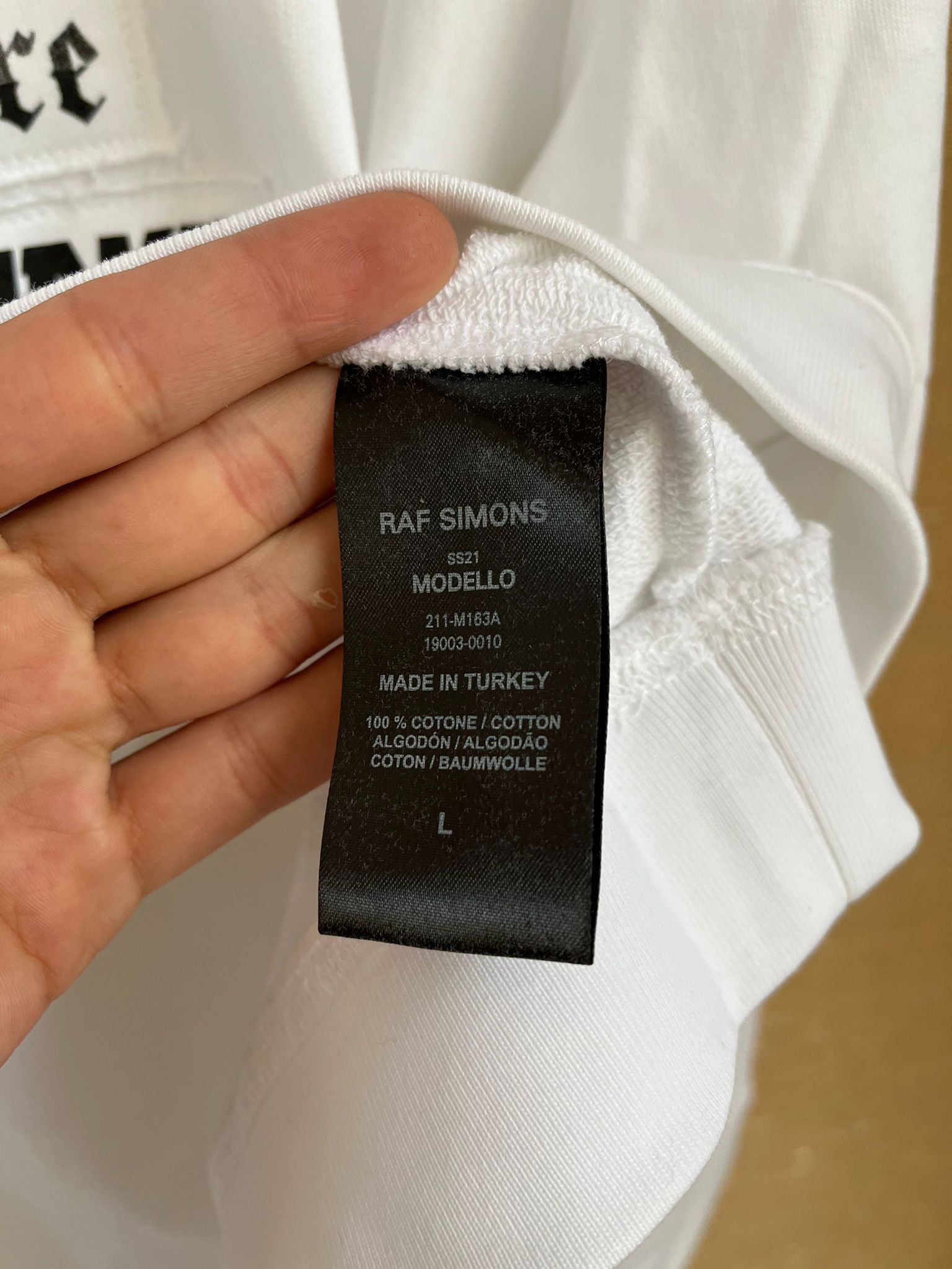 Raf Simons I Love You / Children of the Revolution Hoodie Size US L / EU 52-54 / 3 - 6 Thumbnail
