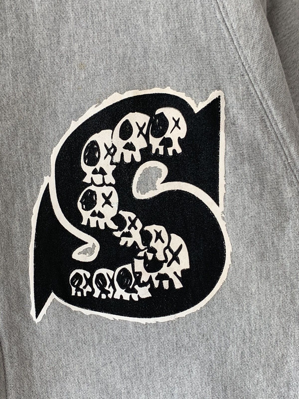 Vintage SevenThree R x Medallion Skulls Button Up Jacket Fur Hoodie Size US M / EU 48-50 / 2 - 6 Thumbnail