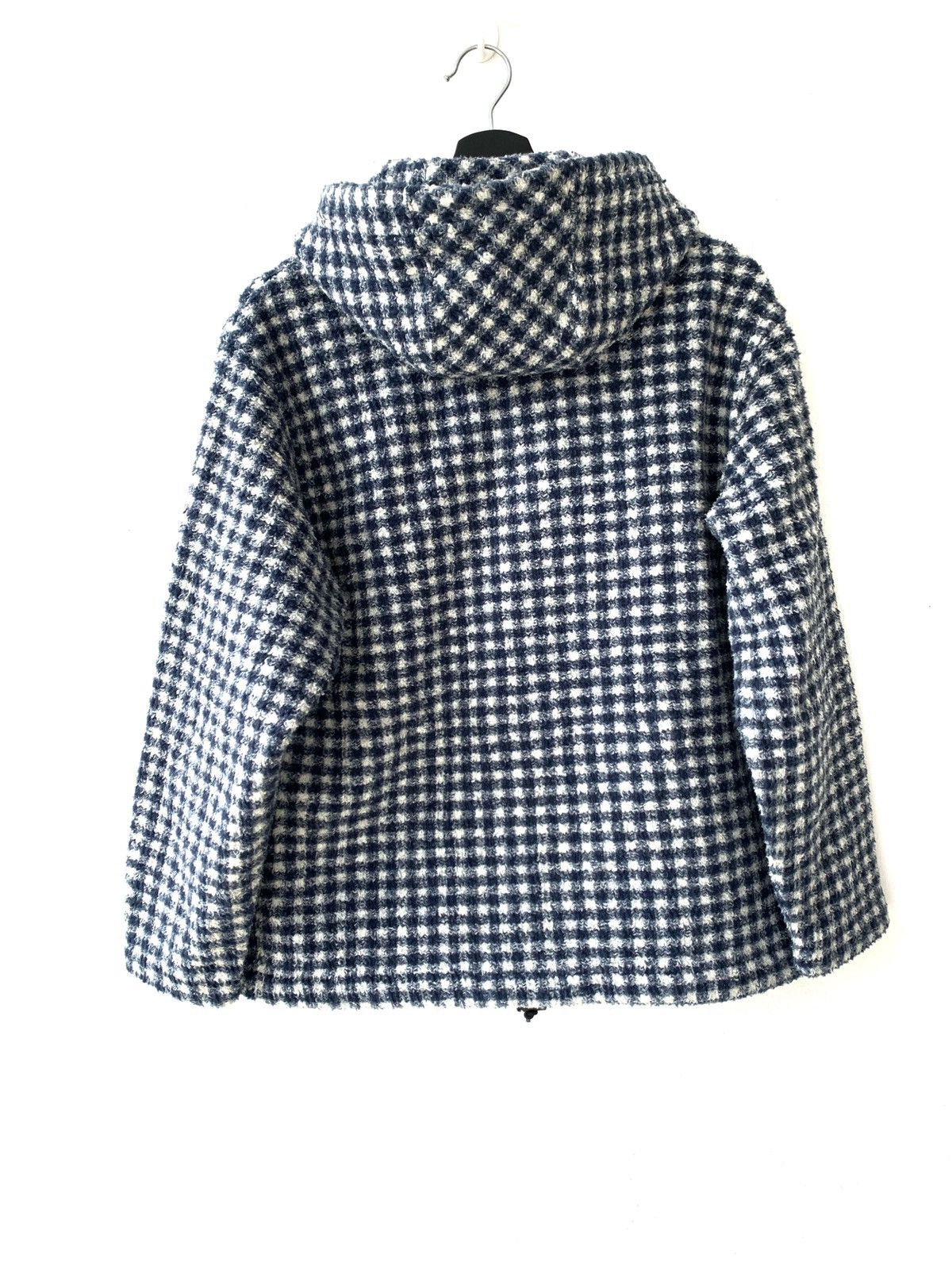 Ellesse Vintage Ellesse Checkered Printed Fleece Hoodies Size US M / EU 48-50 / 2 - 2 Thumbnail