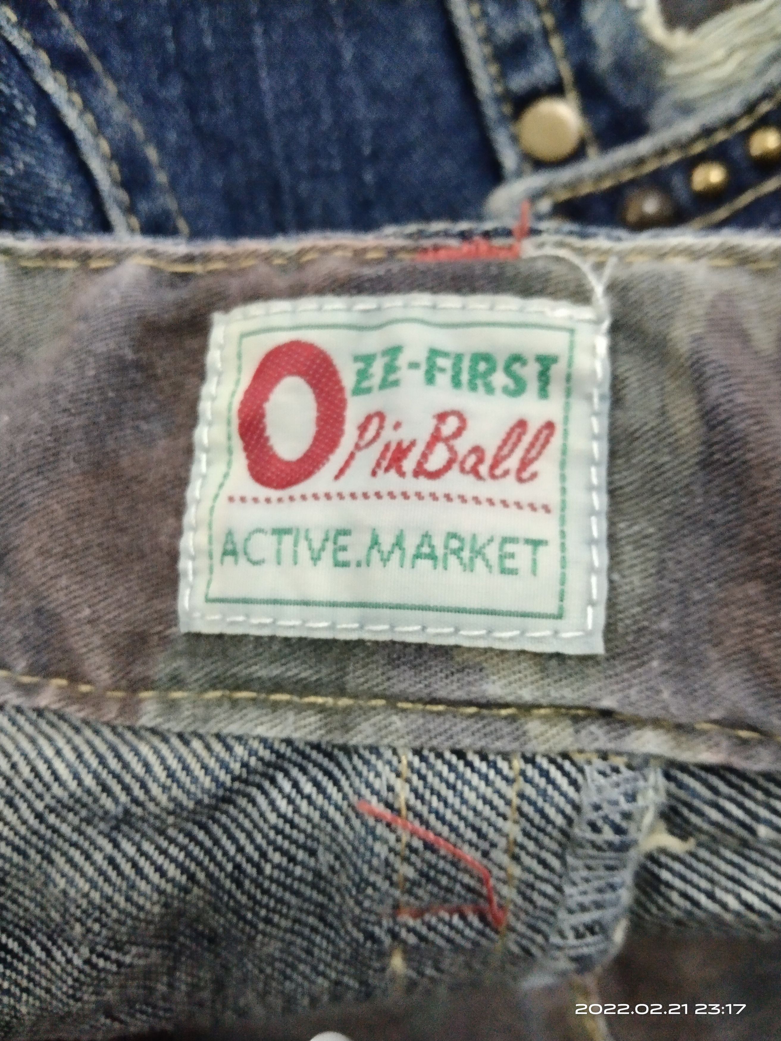 Japanese Brand FLARE SiCK OZ CONTE DENIM PANTS Size US 32 / EU 48 - 6 Thumbnail