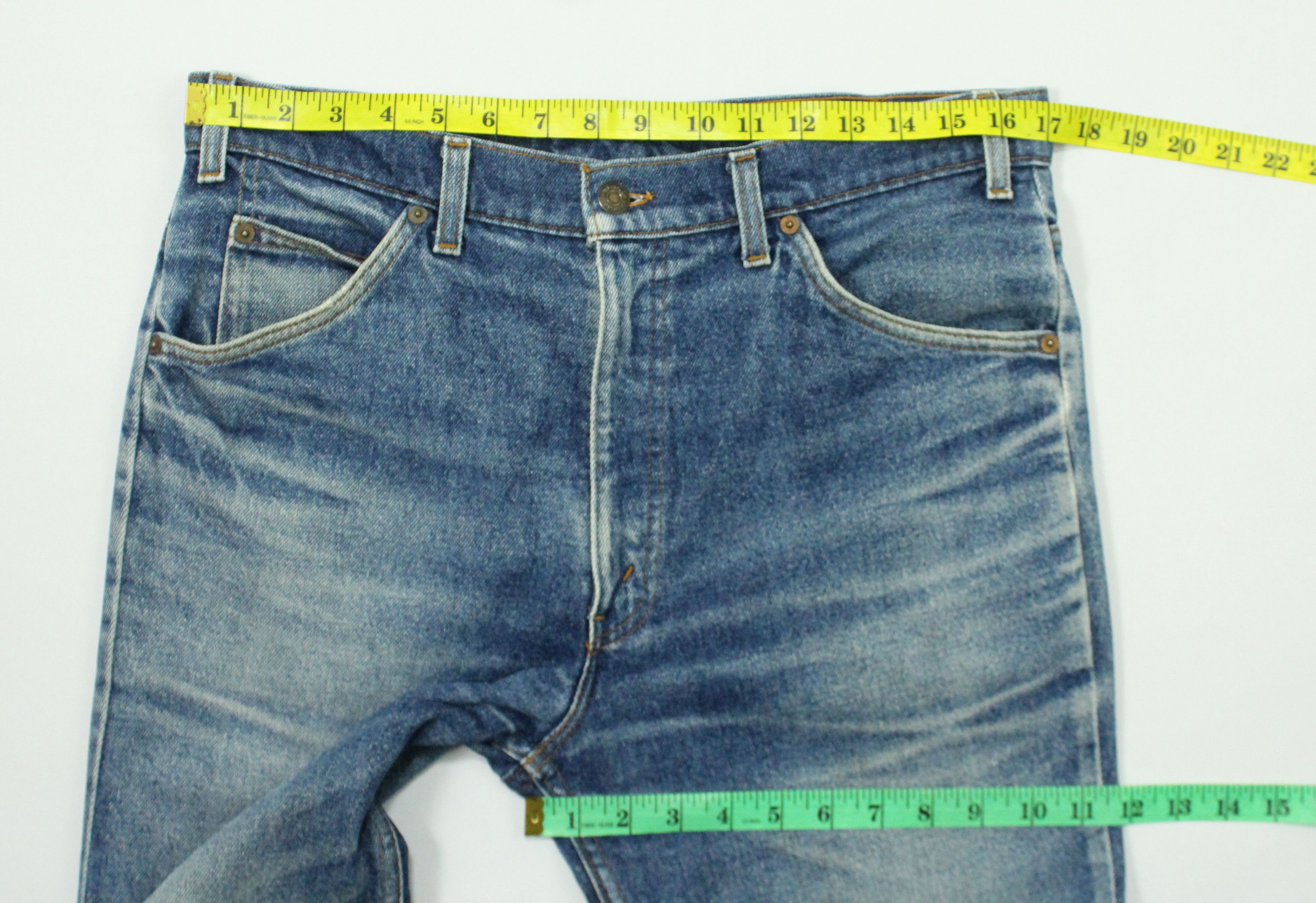 Levi's Vintage 80s LEVIS Jeans Orange Tag W36 L36 Size US 34 / EU 50 - 21 Thumbnail