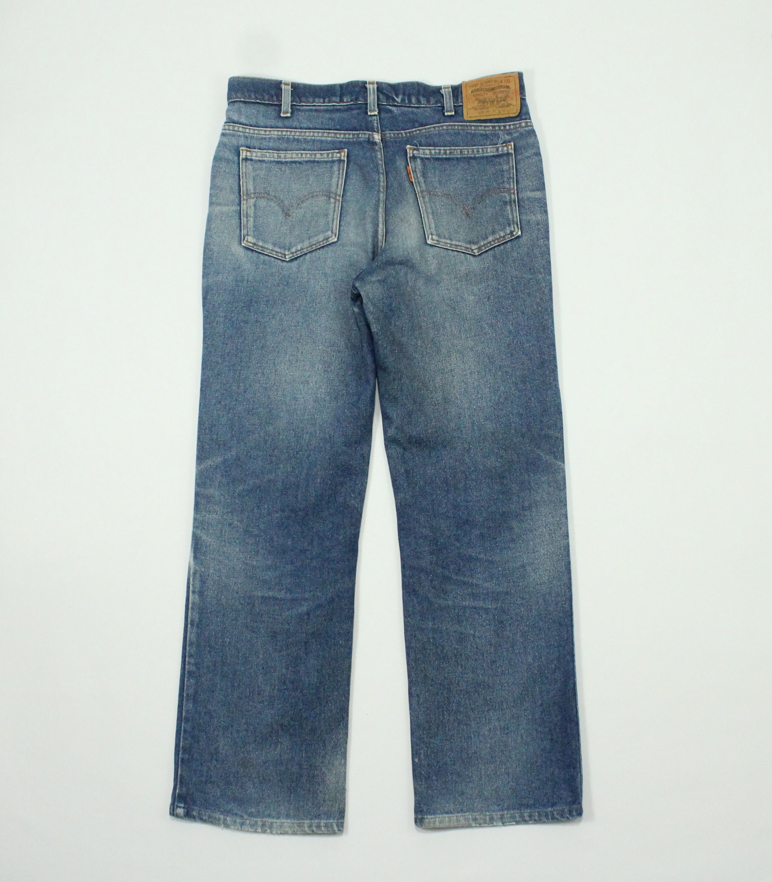 Levi's Vintage 80s LEVIS Jeans Orange Tag W36 L36 Size US 34 / EU 50 - 2 Thumbnail