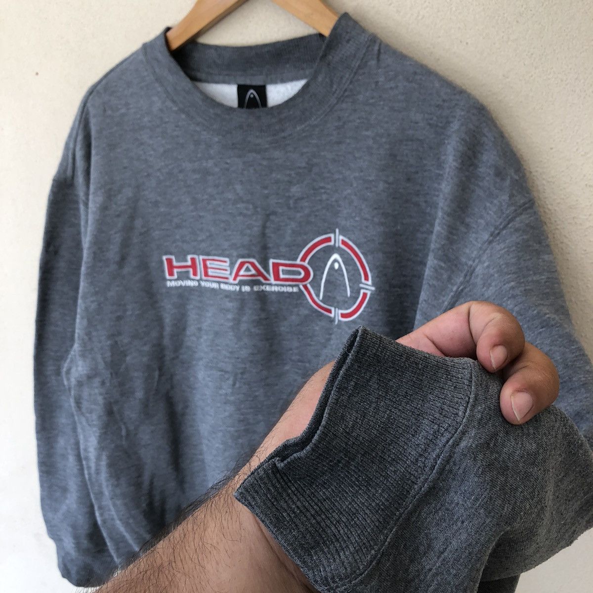Japanese Brand VINTAGE 90’s HEAD SWEATSHIRT Size US M / EU 48-50 / 2 - 5 Thumbnail