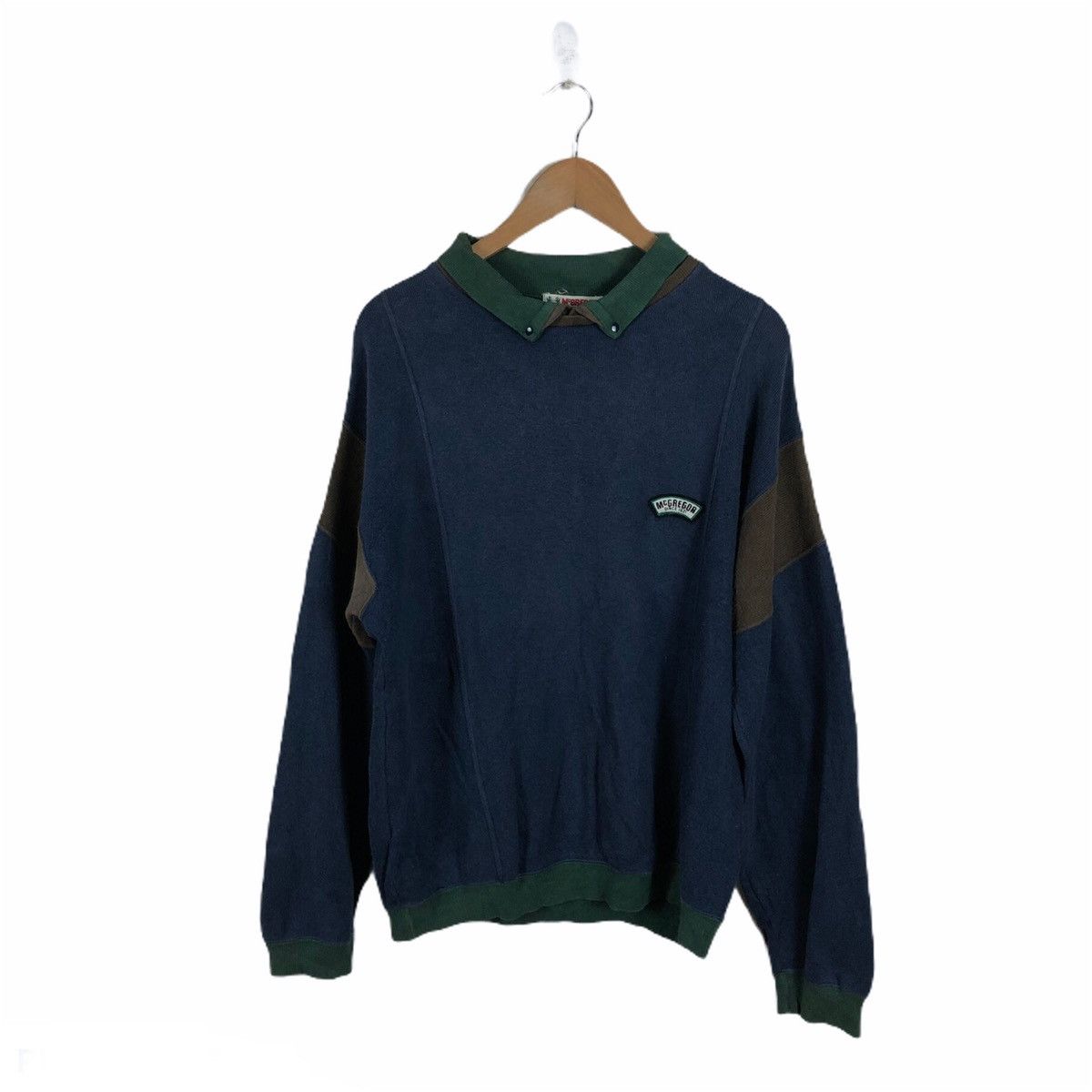 McGregor 💥LAST DROP💥VINTAGE MC GREGOR SWEATSHIRT Size US L / EU 52-54 / 3 - 1 Thumbnail