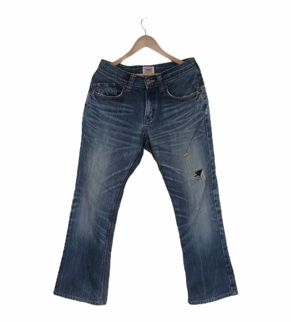 Edwin Distressed Buckle Denim Jeans Edwin Size US 30 / EU 46 - 1 Thumbnail