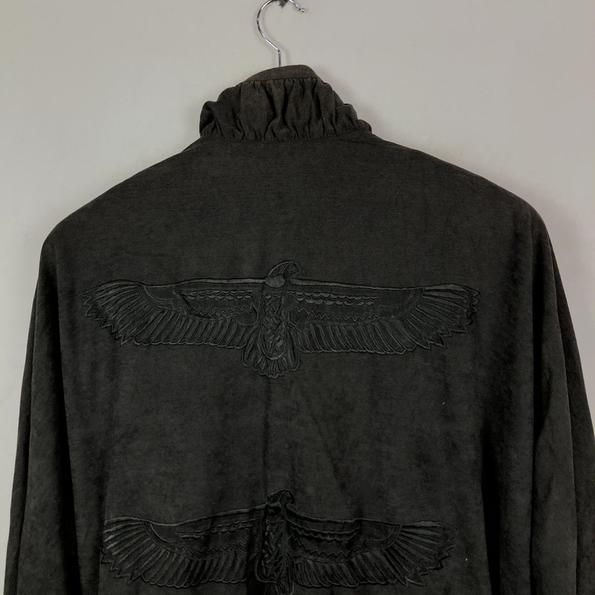 Japanese Brand BIG LOGO EAGLE ZIPPER JACKET RARE DESIGN Size US M / EU 48-50 / 2 - 8 Thumbnail