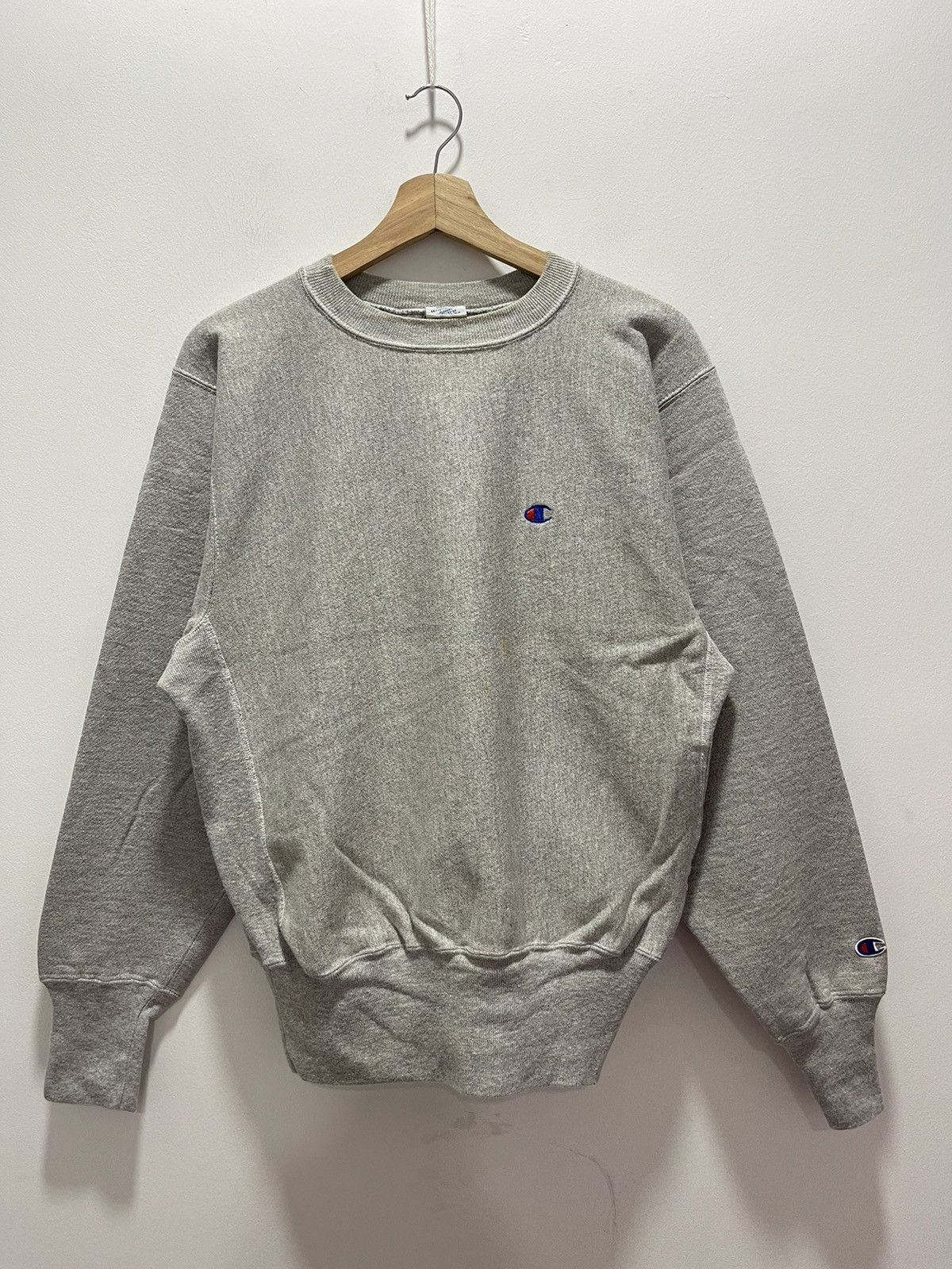 Champion VINTAGE 80s90s CHAMPION REVERSE WEAVE MINI LOGO C SWEATSHIRT Size US S / EU 44-46 / 1 - 1 Thumbnail