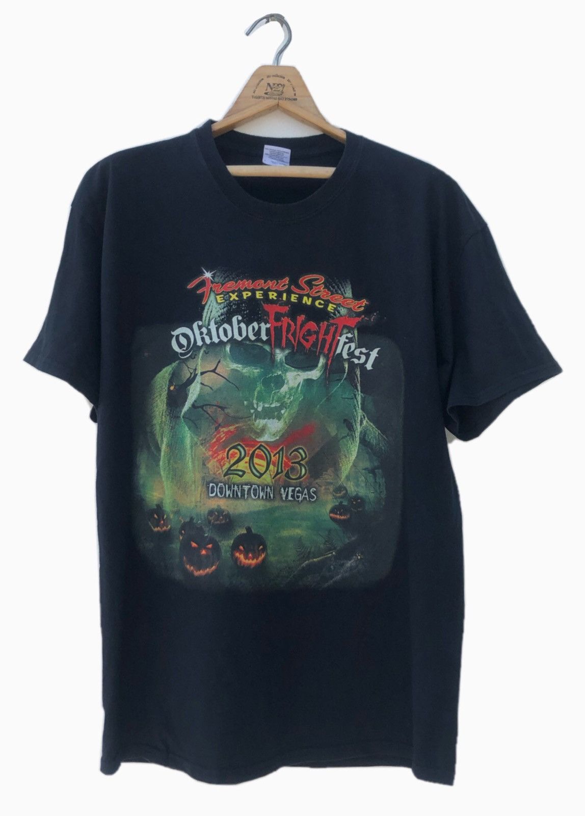 Vintage HALLOWEEN‼️‼️ Oktober Fright Fest 2013 Downtown Vegas Size US L / EU 52-54 / 3 - 1 Thumbnail