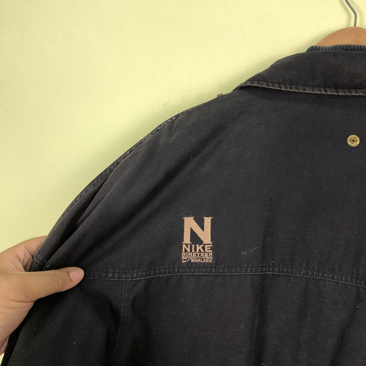 Nike Vintage Nike Nineteen Seventy-Two Biker Jacket Size US XL / EU 56 / 4 - 8 Thumbnail