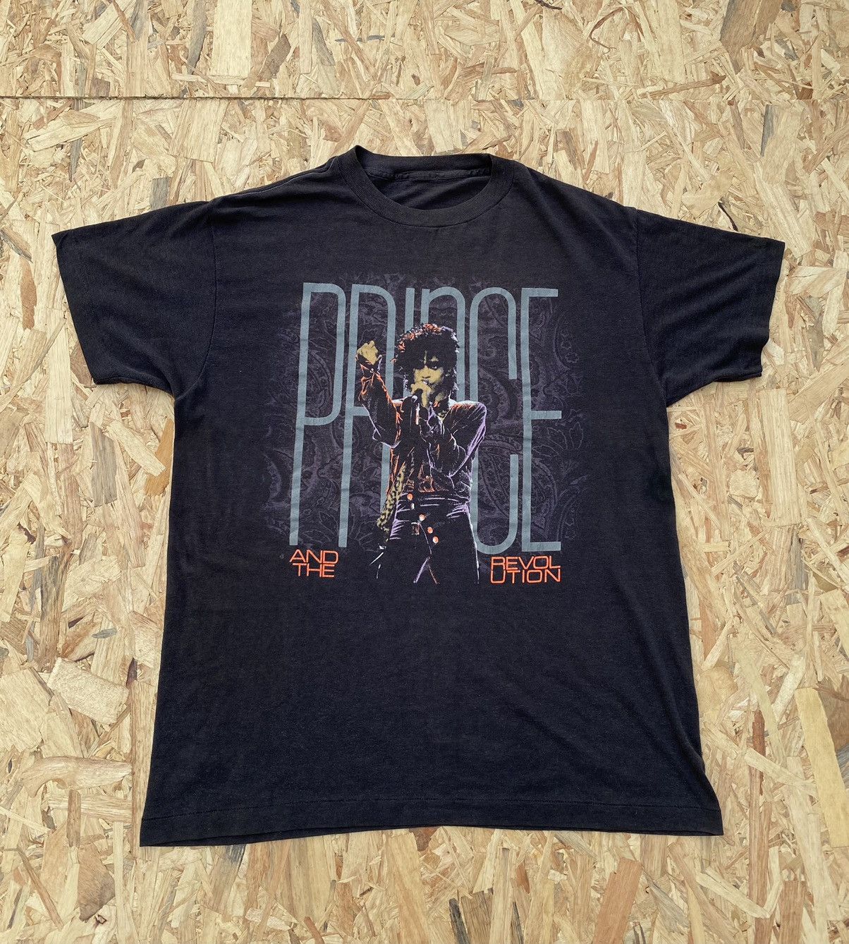 Band Tees × Rap Tees × Vintage RARE Vintage Prince And The Revolution Raptee vintage shirt Size US L / EU 52-54 / 3 - 1 Thumbnail
